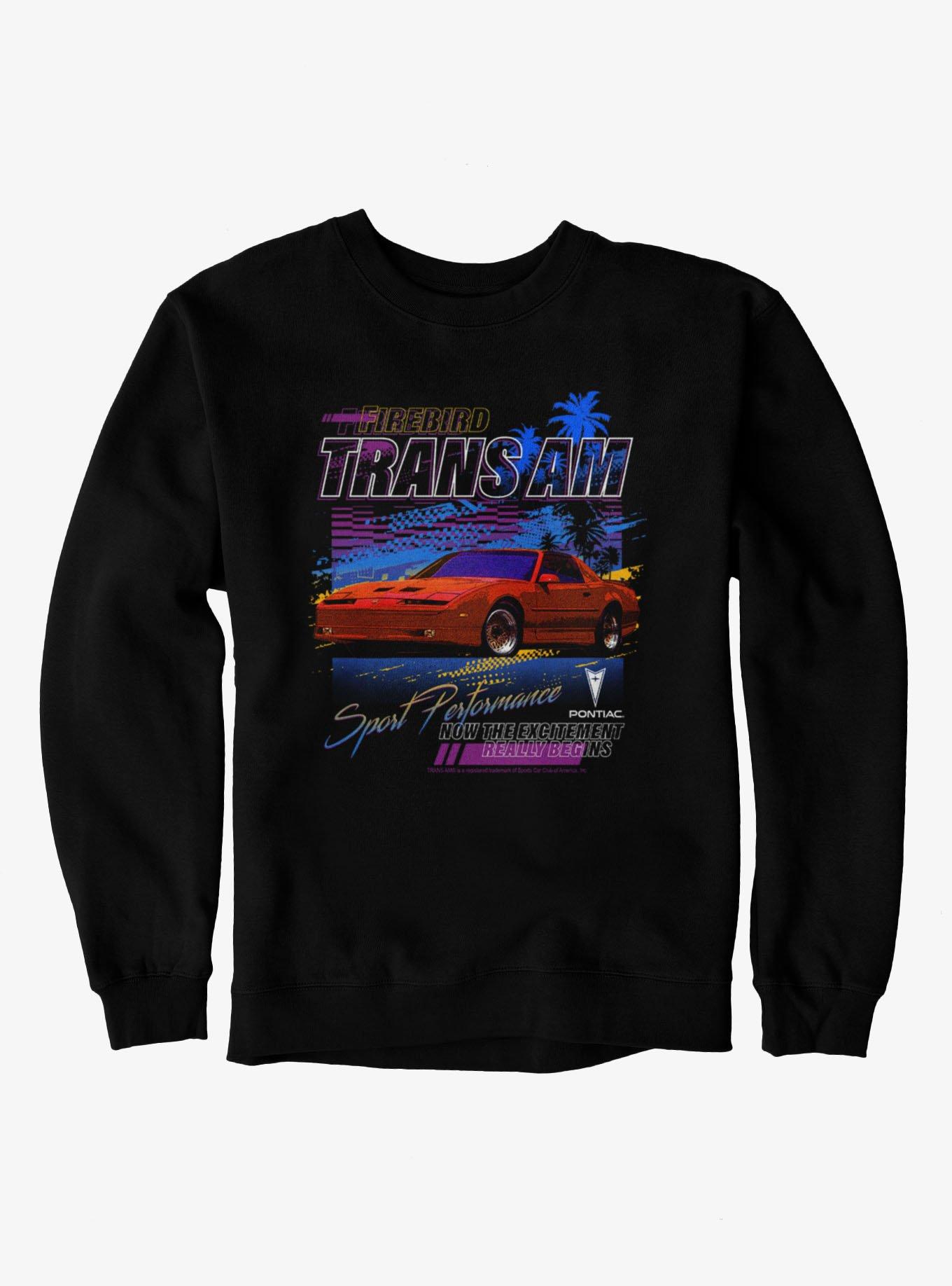 Pontiac Trans Am Retro Wave Sweatshirt, , hi-res