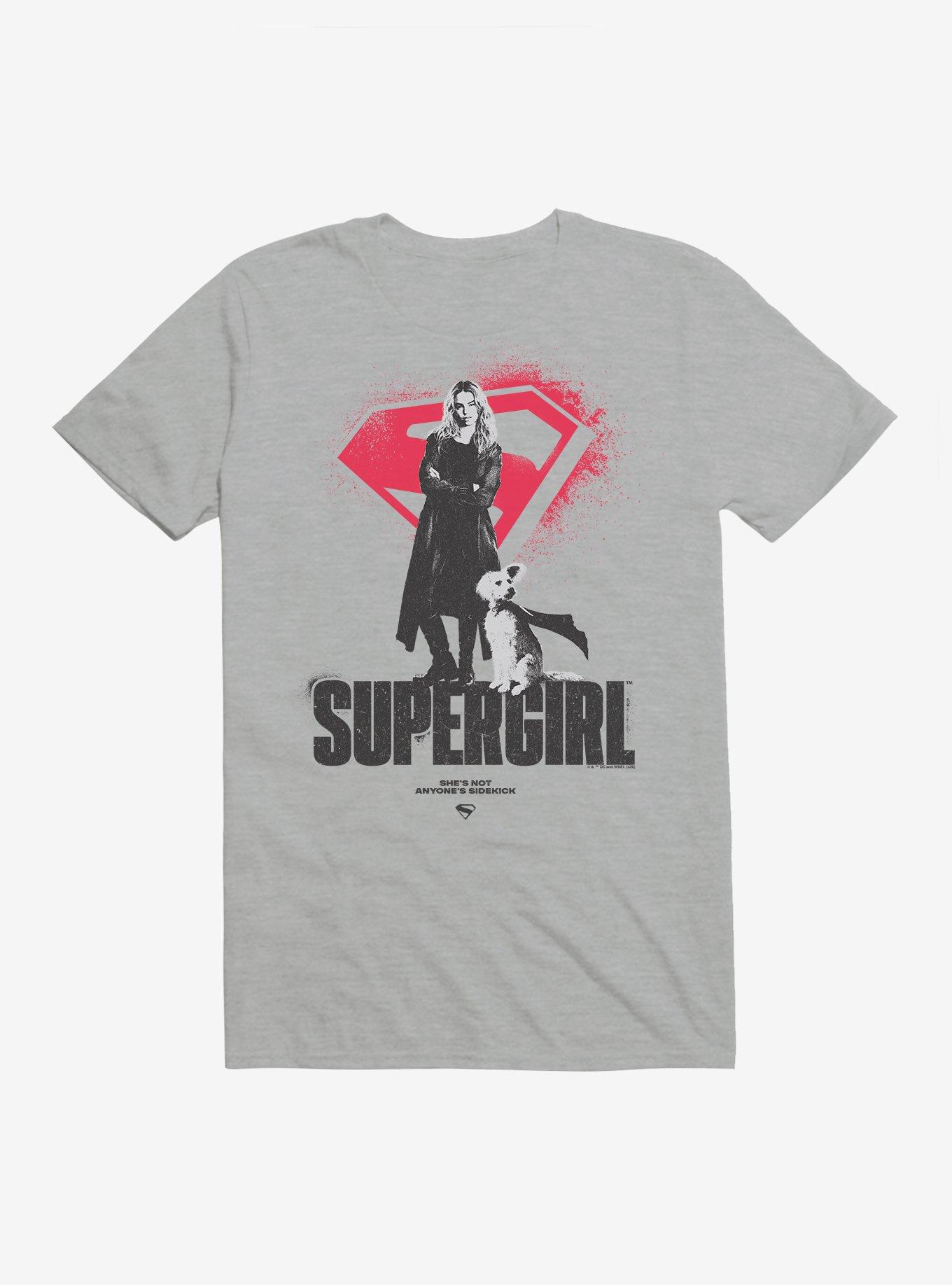 DC Supergirl & Krypto Not Anyone's Sidekick T-Shirt, , hi-res
