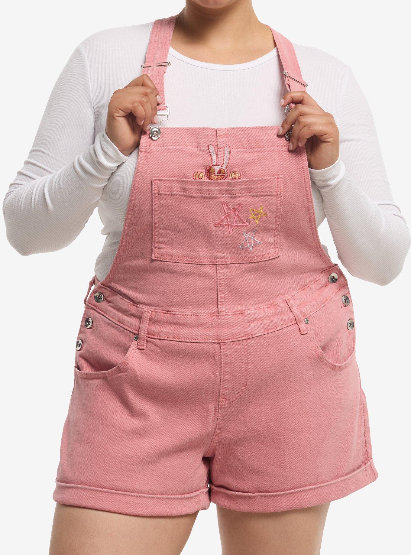 The Amazing Digital Circus Jax Shortalls Plus Size, , hi-res