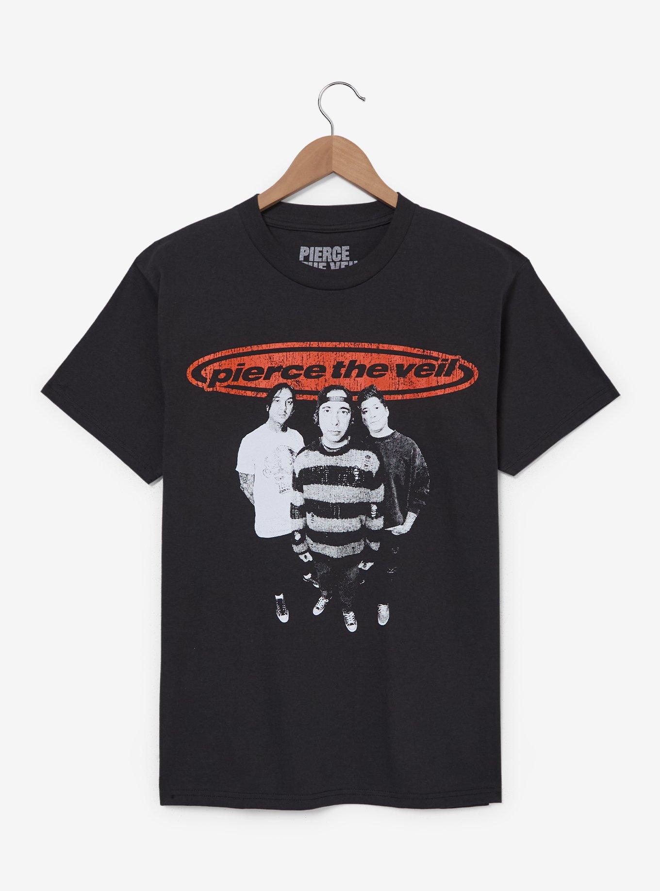 Pierce The Veil Tonal Group Pose T-Shirt - BoxLunch Exclusive, , hi-res