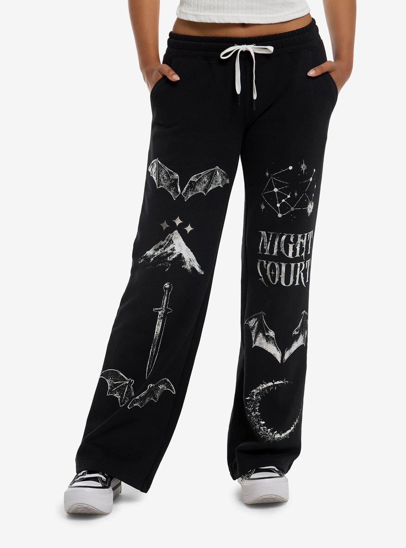 A Court Of Thorns And Roses Icons Girls Wide Leg Lounge Pants, , hi-res