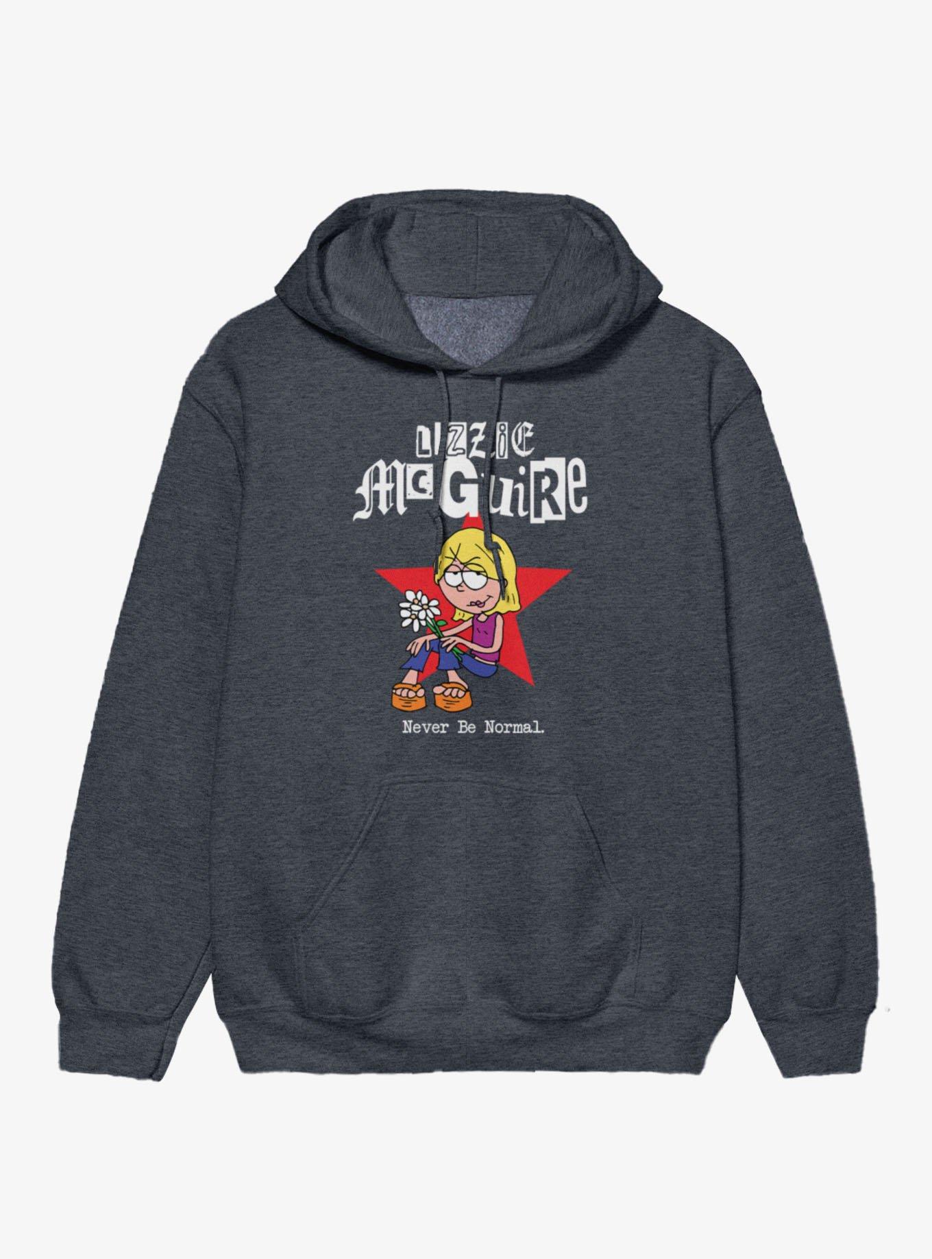 Disney Lizzie McGuire Star Never Be Normal Hoodie