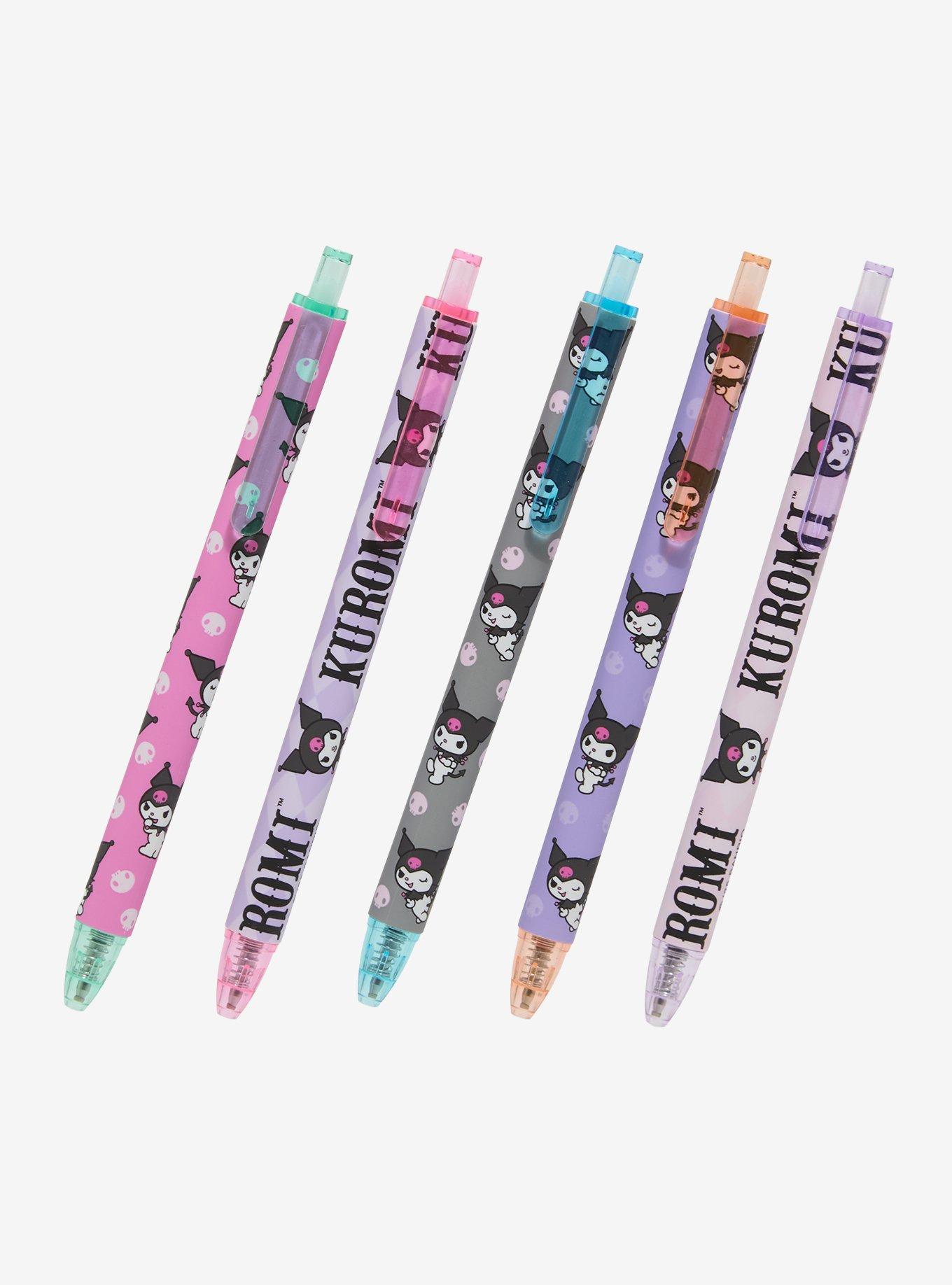 Kuromi Gel Pen Set, , hi-res