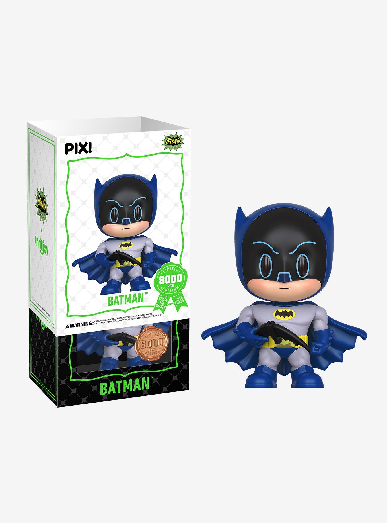 Thrilljoy DC Comics Batman '66 Pix! Batman Flying Collectible Figure, , hi-res