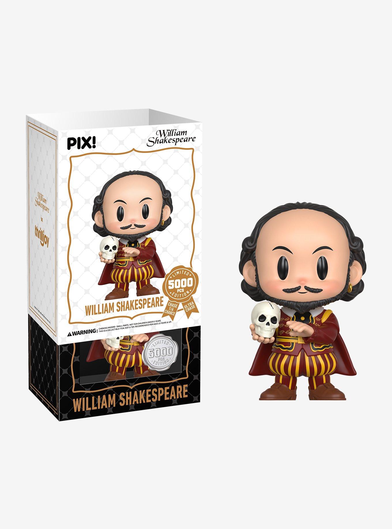 Thrilljoy William Shakespeare Pix! Collectible Figure, , hi-res