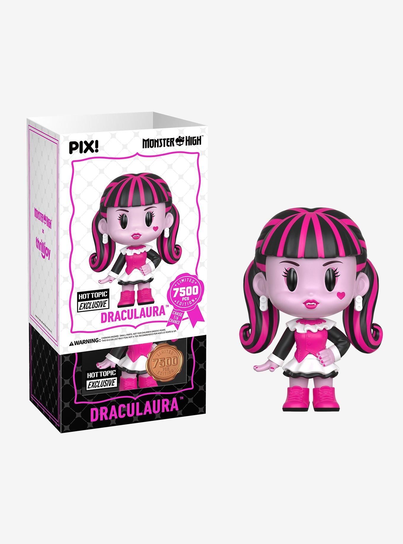 Thrilljoy Monster High Pix! Draculaura Collectible Figure Hot Topic Exclusive, , hi-res