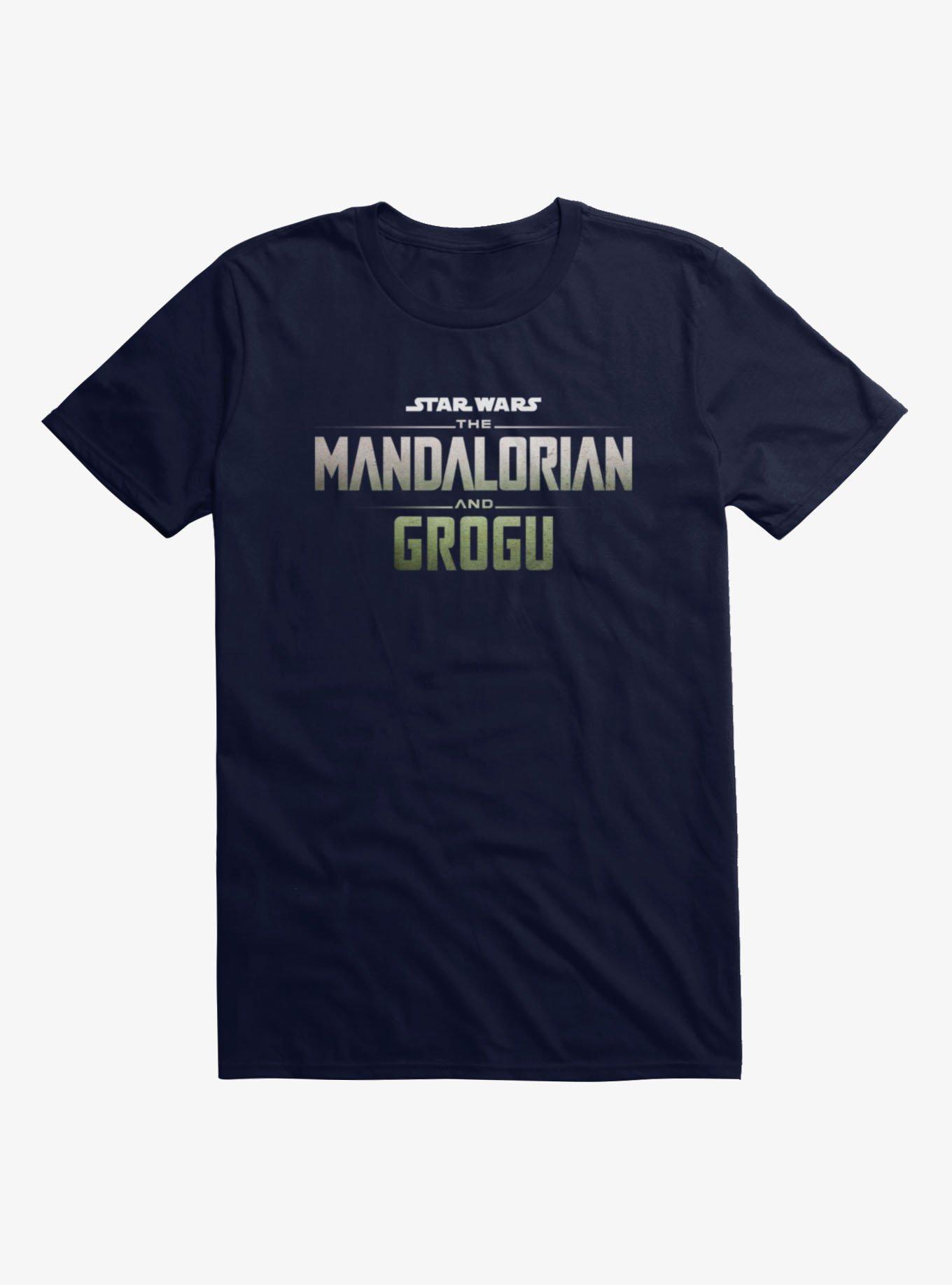 The Mandalorian And Grogu Movie Logo Full Color T-Shirt