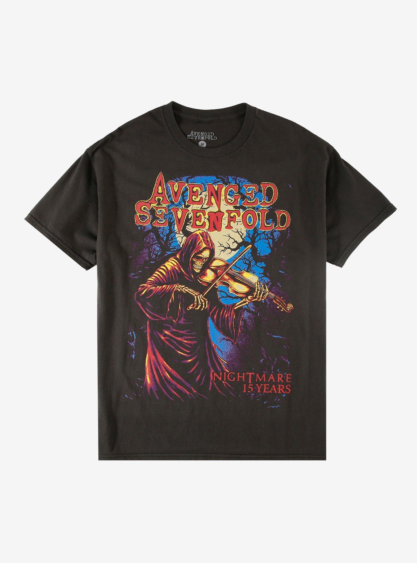 Avenged Sevenfold Nightmare 15th Anniversary T-Shirt, , hi-res