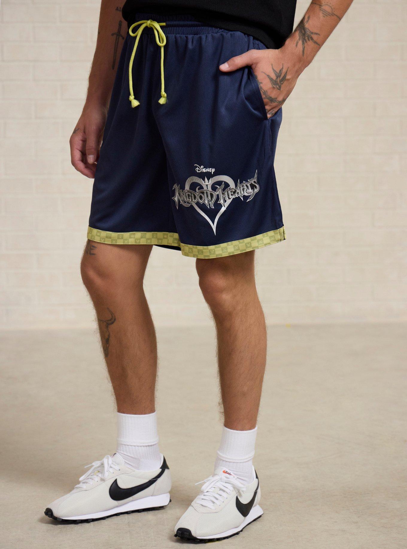Disney Kingdom Hearts Mesh Basketball Shorts — BoxLunch Exclusive