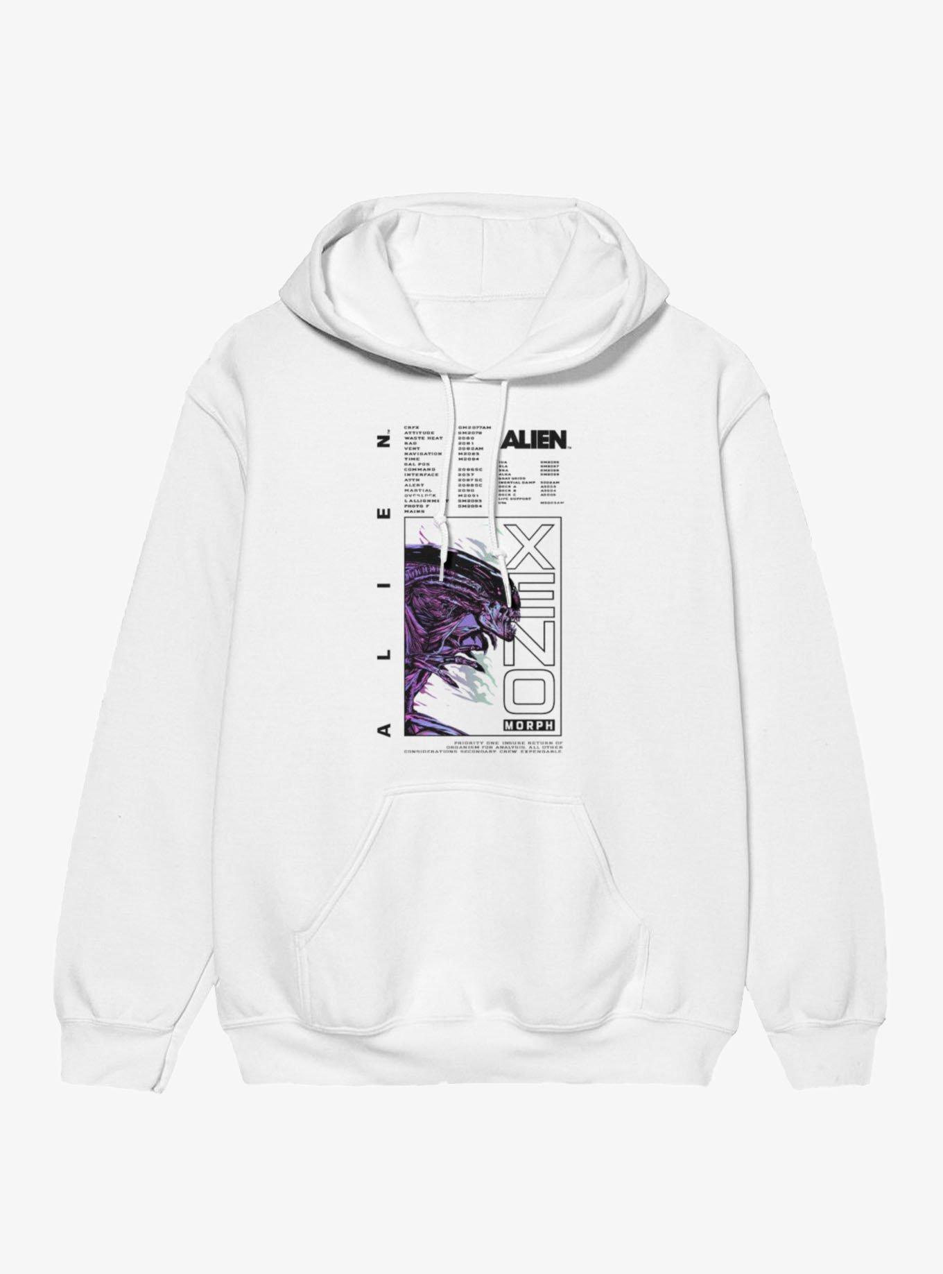 Alien Xenomorph Scan Hoodie, , hi-res