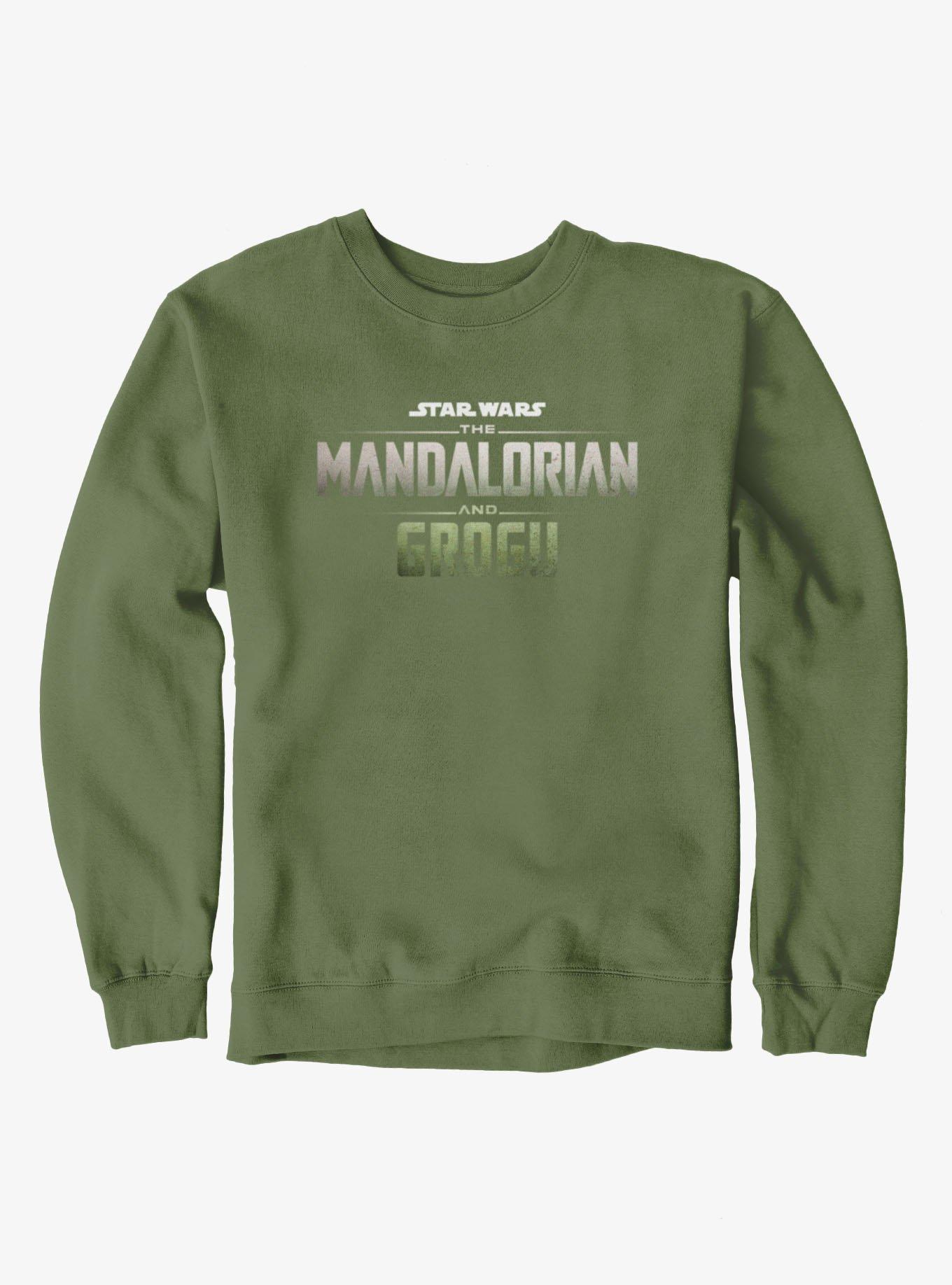 The Mandalorian And Grogu Movie Logo Full Color Sweatshirt, , hi-res