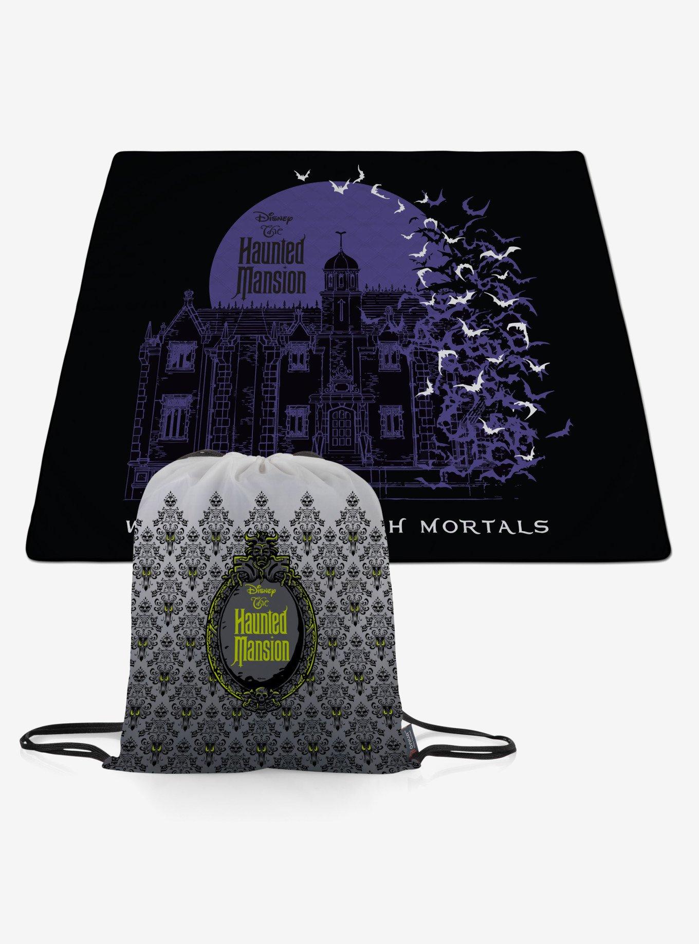 Disney The Haunted Mansion Welcome Foolish Mortals Impresa Picnic Blanket Purple, , hi-res