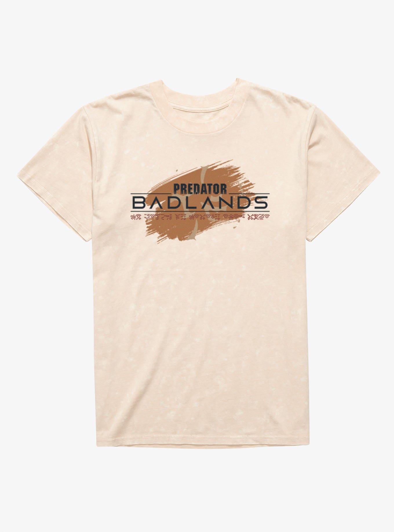 Predator: Badlands Logo Splash Mineral Wash T-Shirt, , hi-res