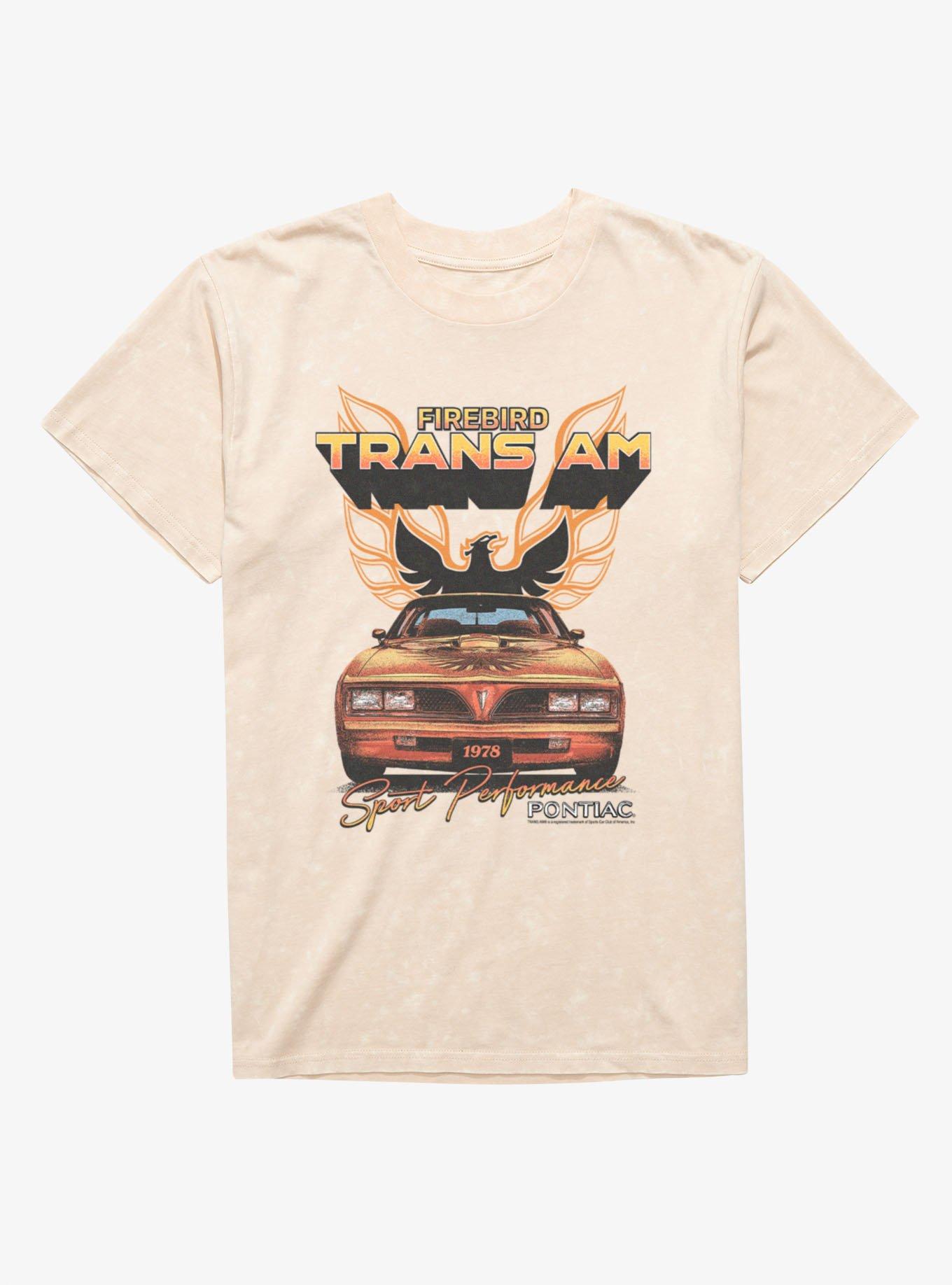 Pontiac Friebird Trans Am Sport Performance Mineral Wash T-Shirt