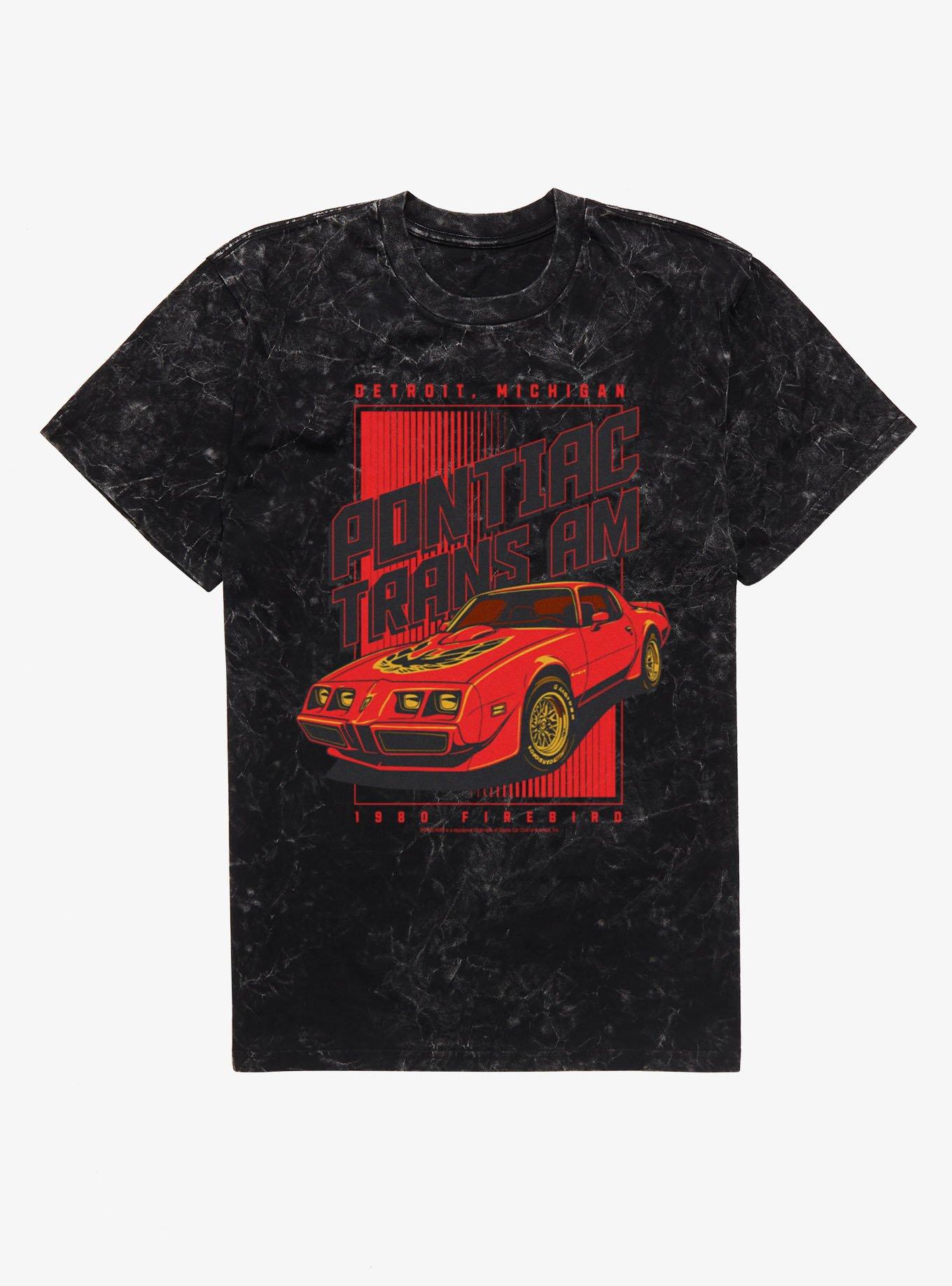 Trans Am Pontiac Trans Am Firebird Red Mineral Wash T-Shirt | BoxLunch