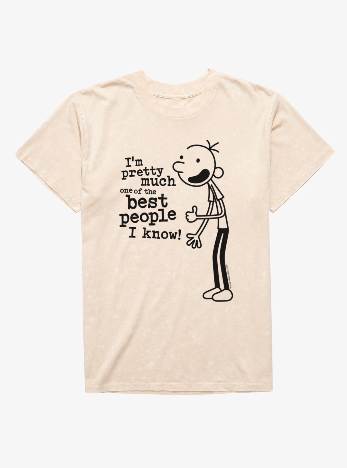 Diary Of A Wimpy Kid Best People I Know Mineral Wash T-Shirt, , hi-res