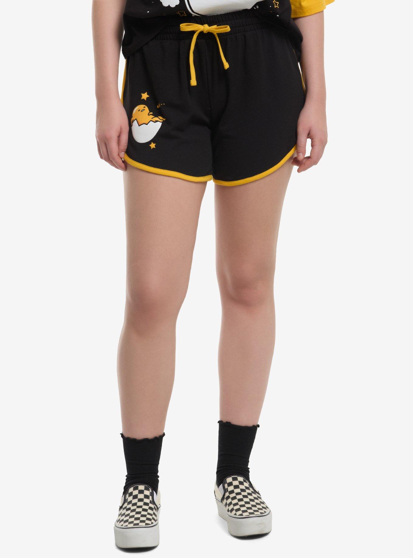 Gudetama Lazy Egg Girls Soft Shorts, , hi-res