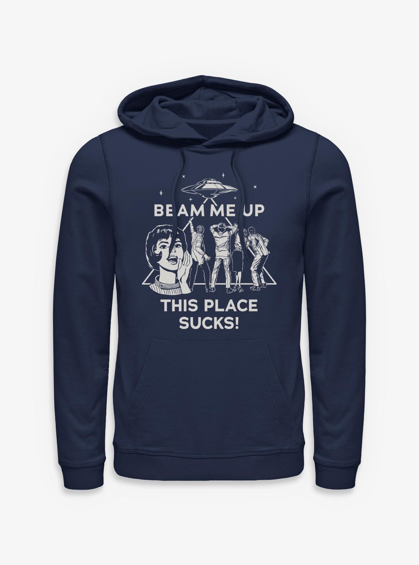 Stranger Things Beam Me Up Hoodie, , hi-res