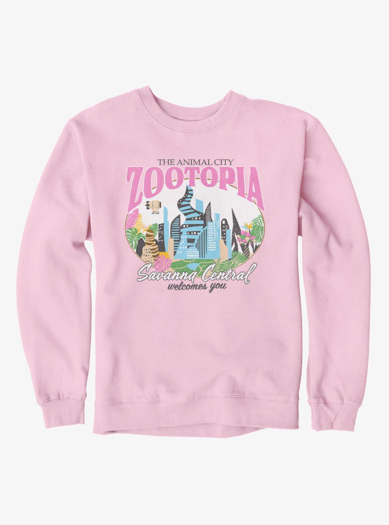 Disney Zootopia Animal City Savanna Central Sweatshirt, , hi-res