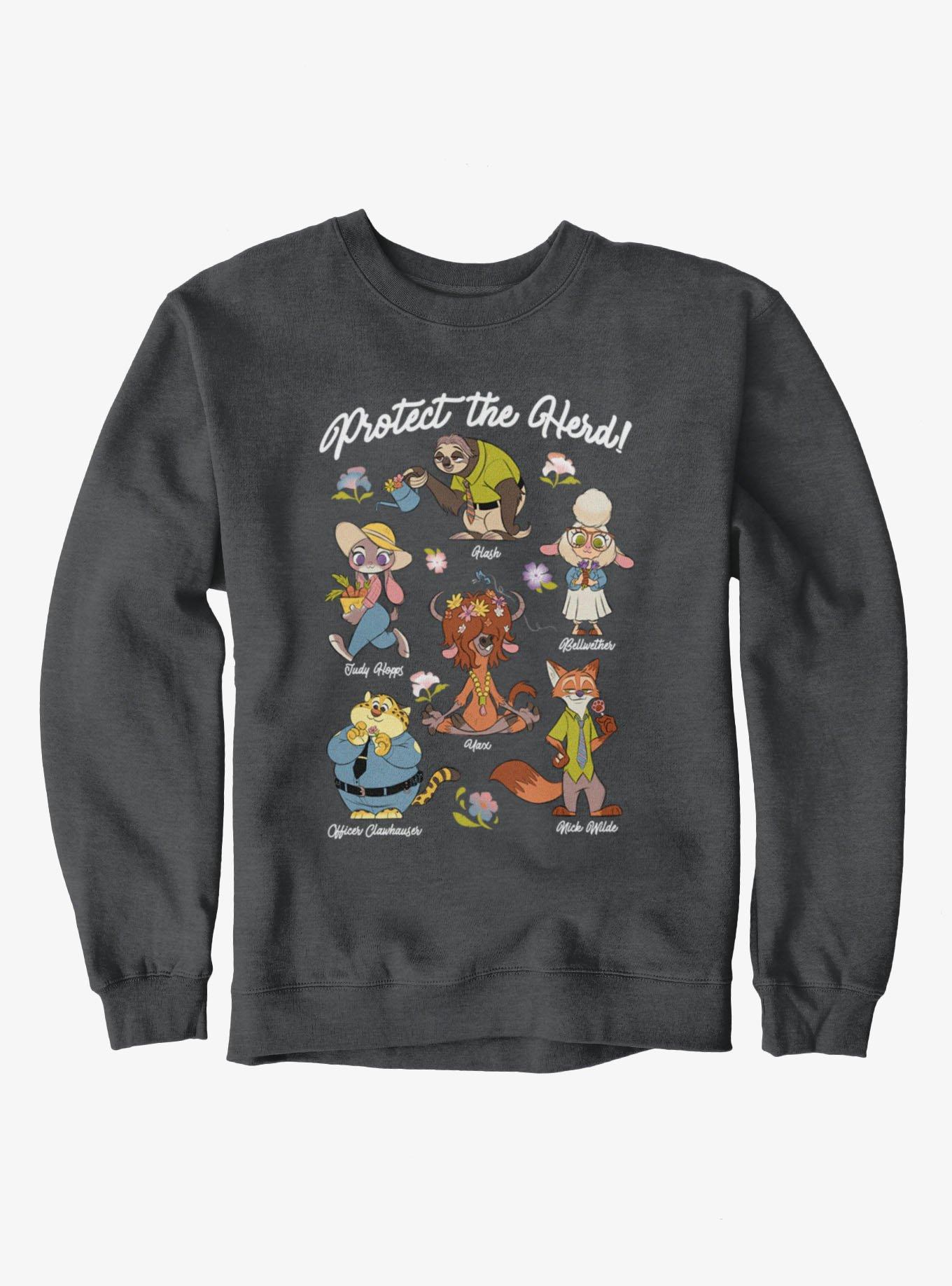 Disney Zootopia Protect The Herd  Sweatshirt, , hi-res