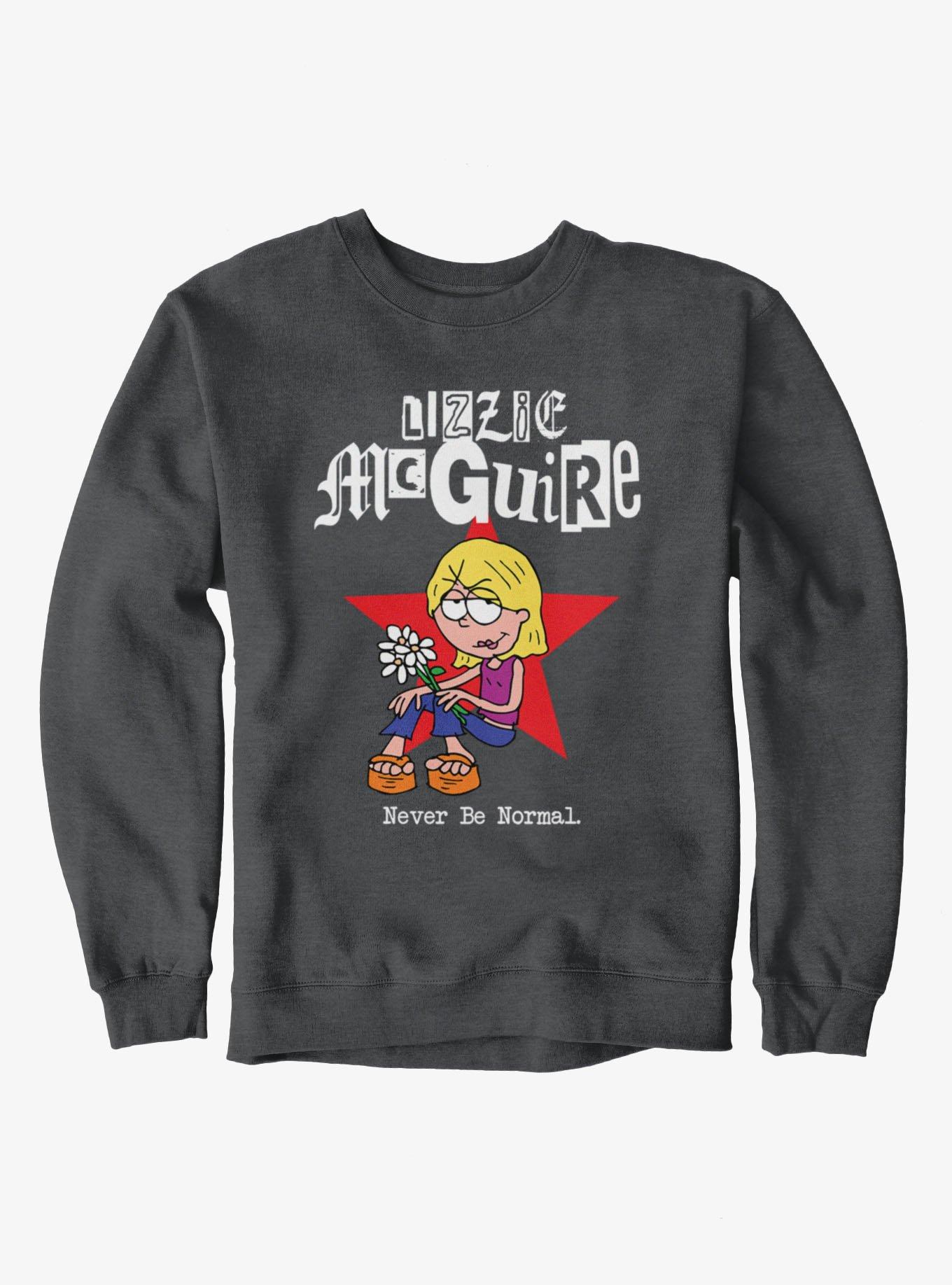 Disney Lizzie McGuire Star Never Be Normal Sweatshirt, , hi-res
