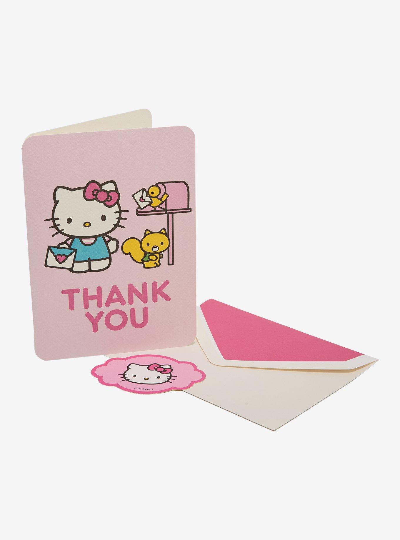 Hello Kitty Thank You Greeting Card, , hi-res