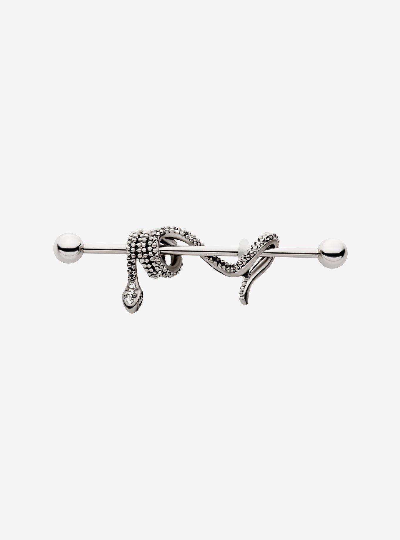Steel Snake Industrial Barbell, , hi-res