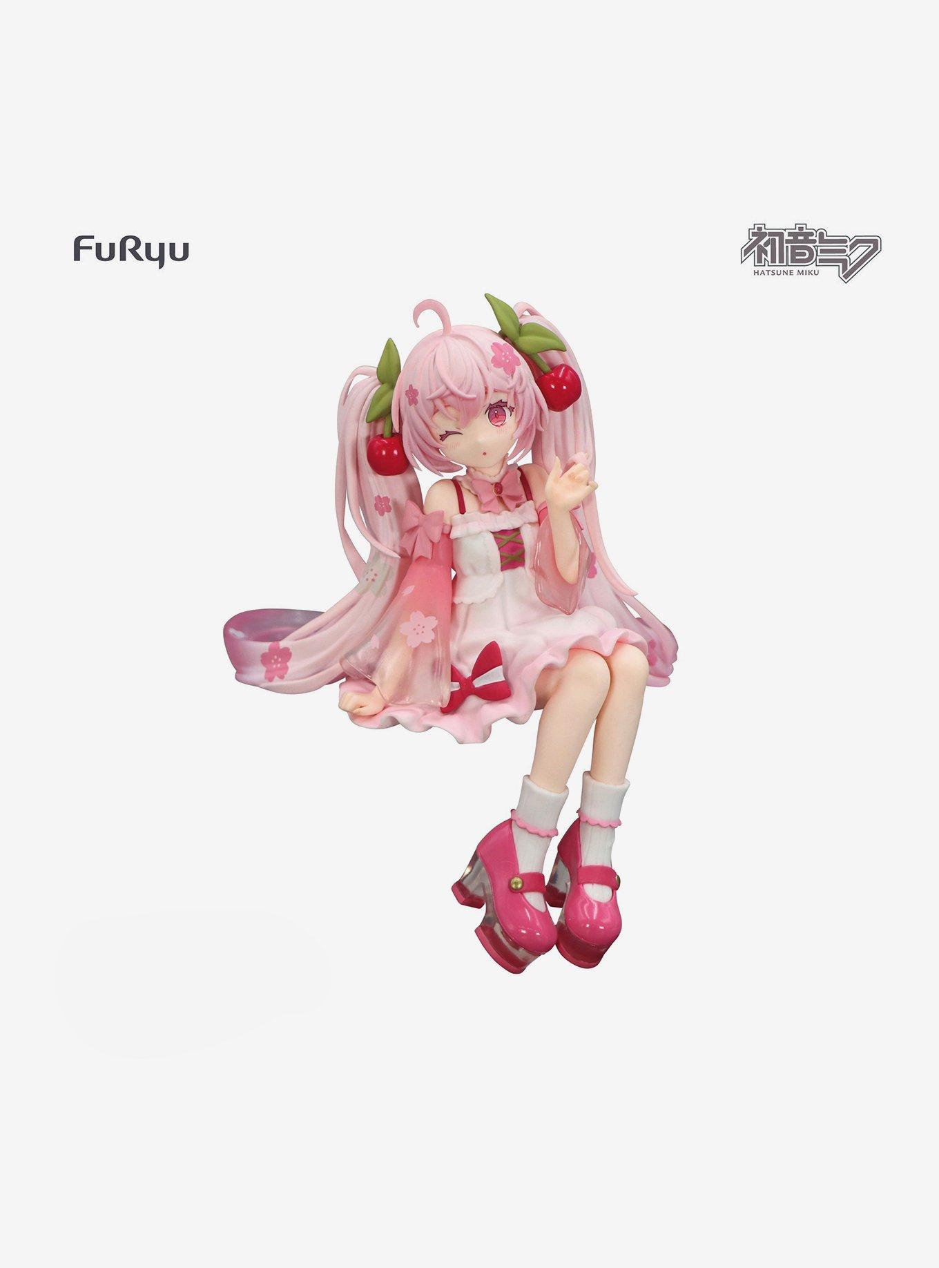 FuRyu Hatsune Miku Sakura Miku 2025 Wink Ver. Noodle Stopper