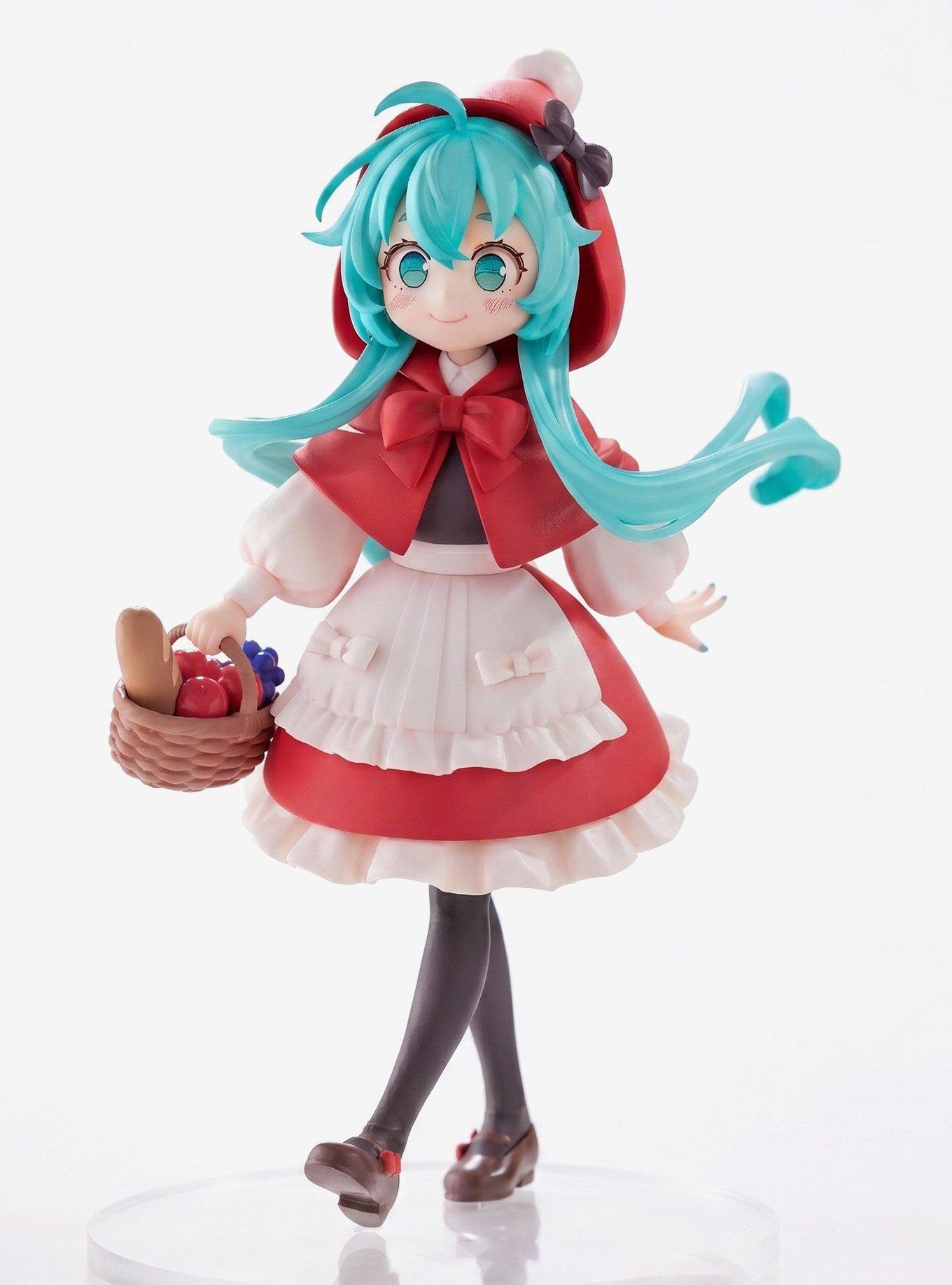 FuRyu Hatsune Miku Desktop Fairy (Little Red Riding Hood Ver.) Figure, , hi-res