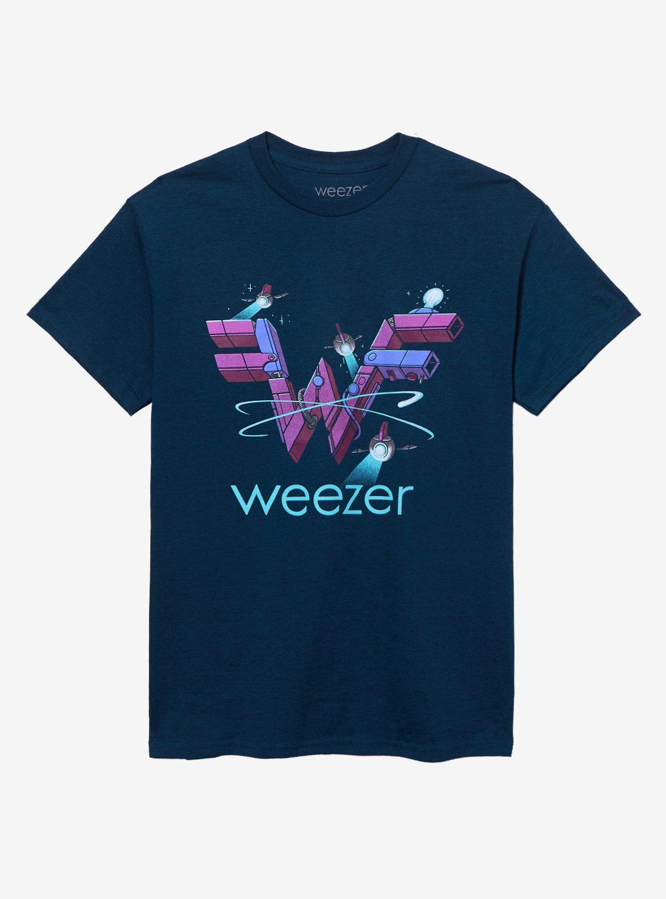 Weezer Space Logo T-Shirt, , hi-res