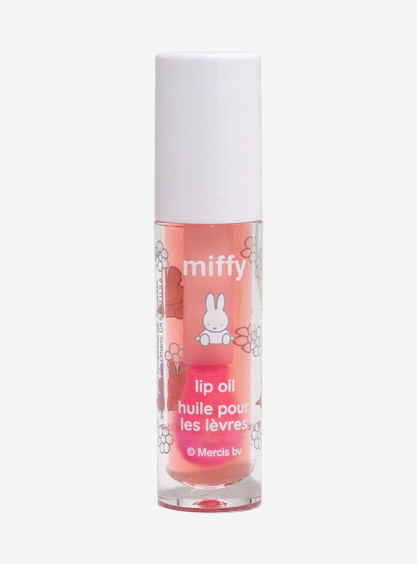 Miffy Peachy Pink Lip Oil, , hi-res