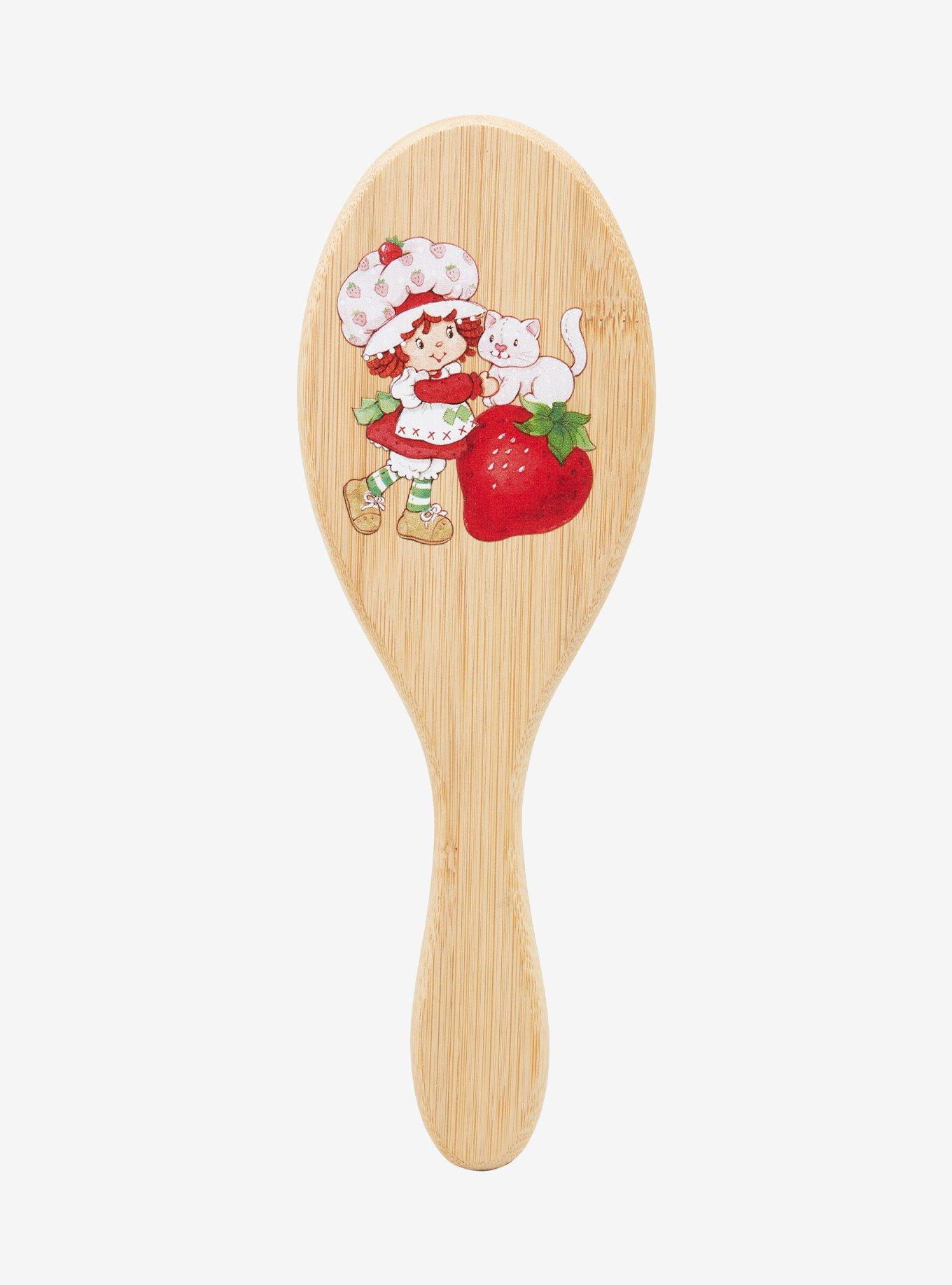 C&eacute;lavi Strawberry Shortcake Wooden Paddle Hair Brush, , hi-res