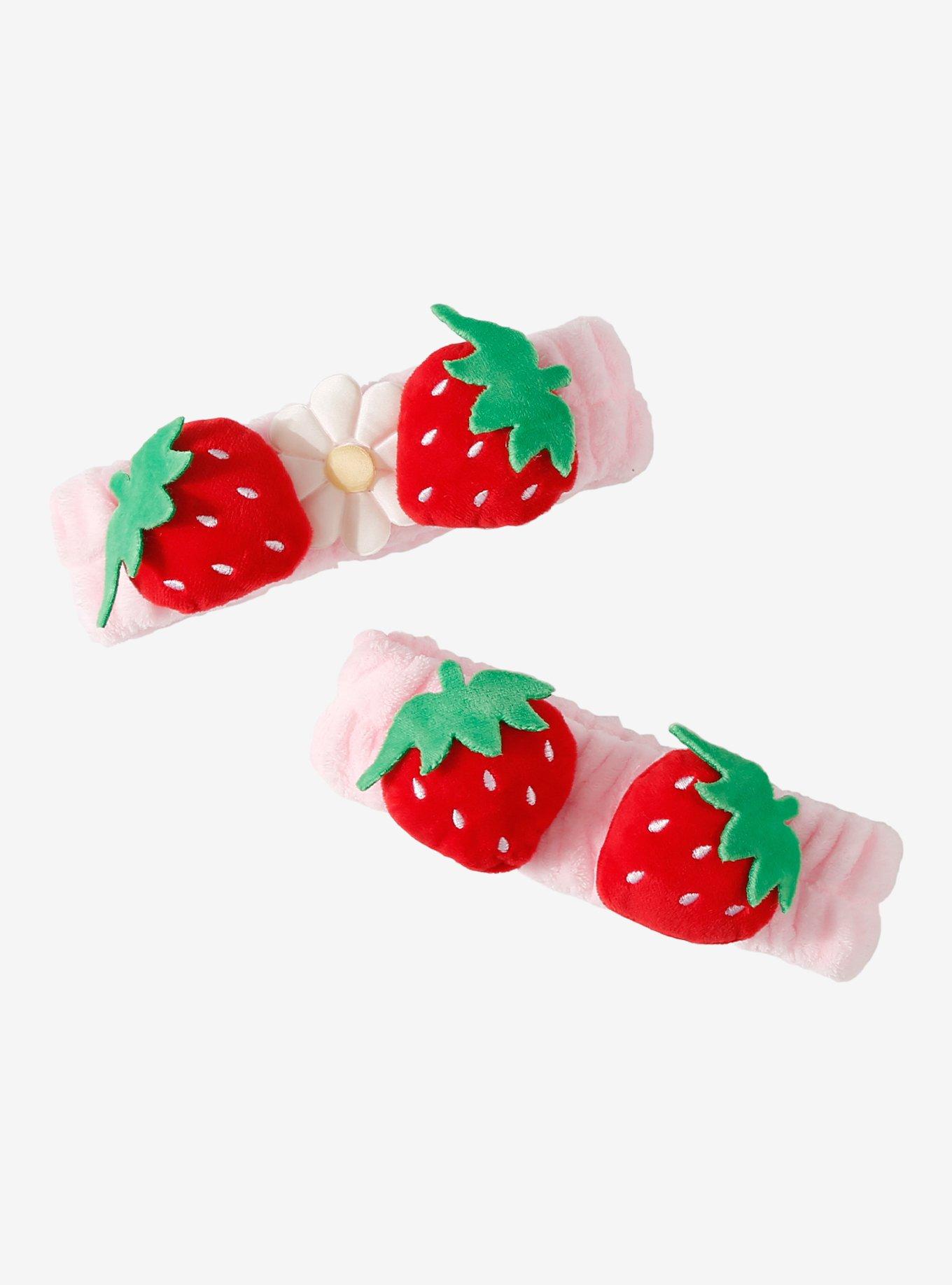 Celav&iacute; Strawberry Shortcake Strawberry Spa Hair Band Set, , hi-res