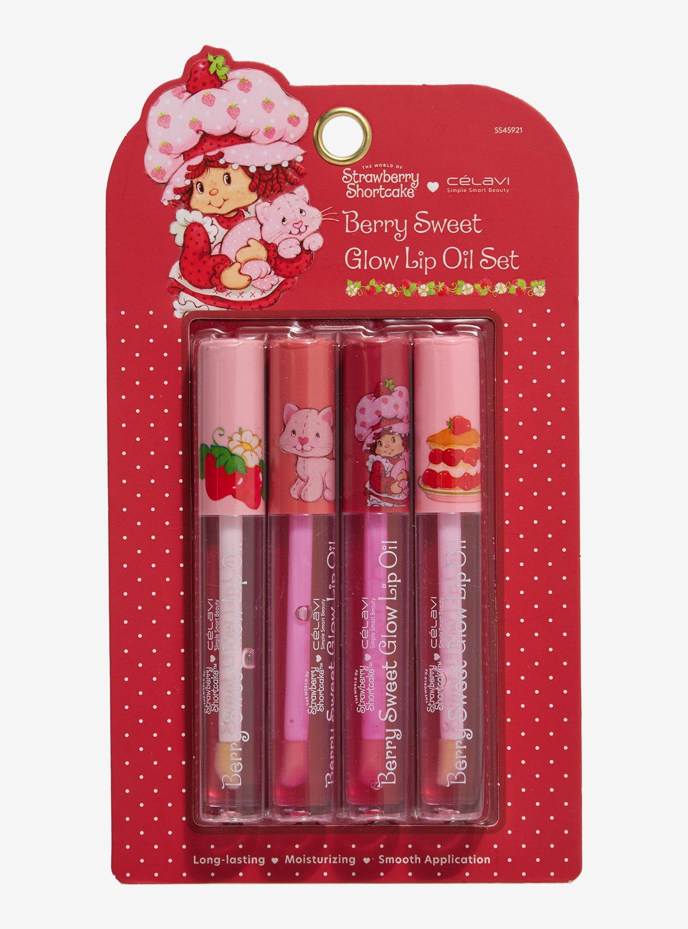 C&eacute;lavi Strawberry Shortcake Berry Sweet Glow Lip Oil Set, , hi-res