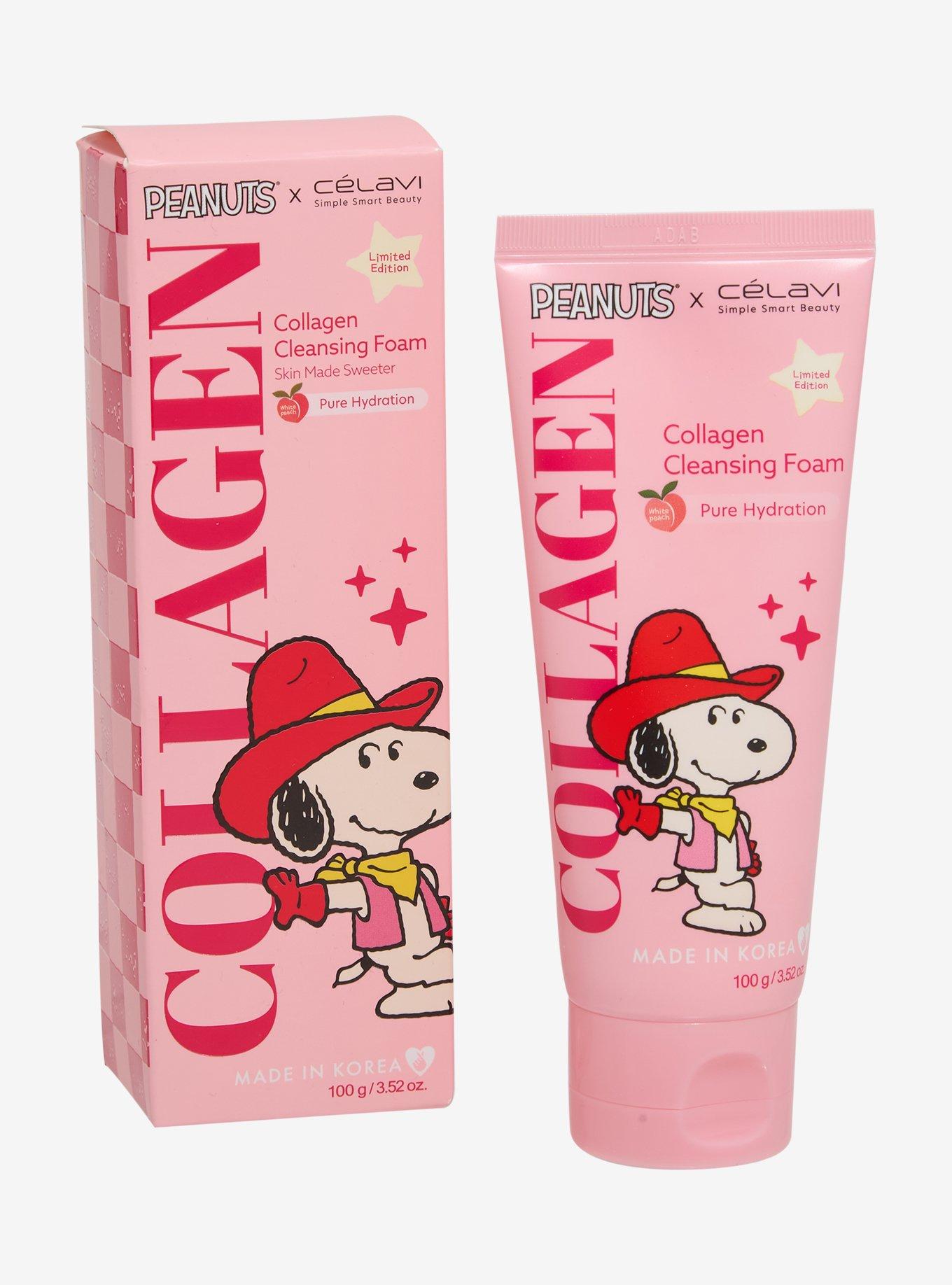C&eacute;lavi Peanuts Collagen Cleansing Foam Face Wash, , hi-res