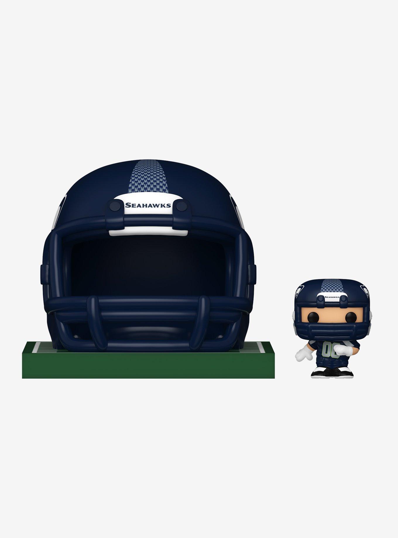 Funko Bitty Pop! Sports NFL Seattle Seahawks Helmet and Player Mini Vinyl Figure, , hi-res