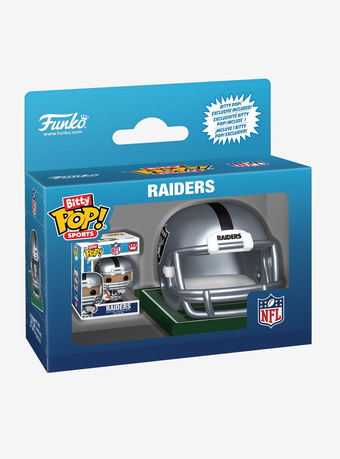 Funko Bitty Pop! Sports NFL Las Vegas Raiders Helmet and Player Mini Vinyl Figure, , hi-res