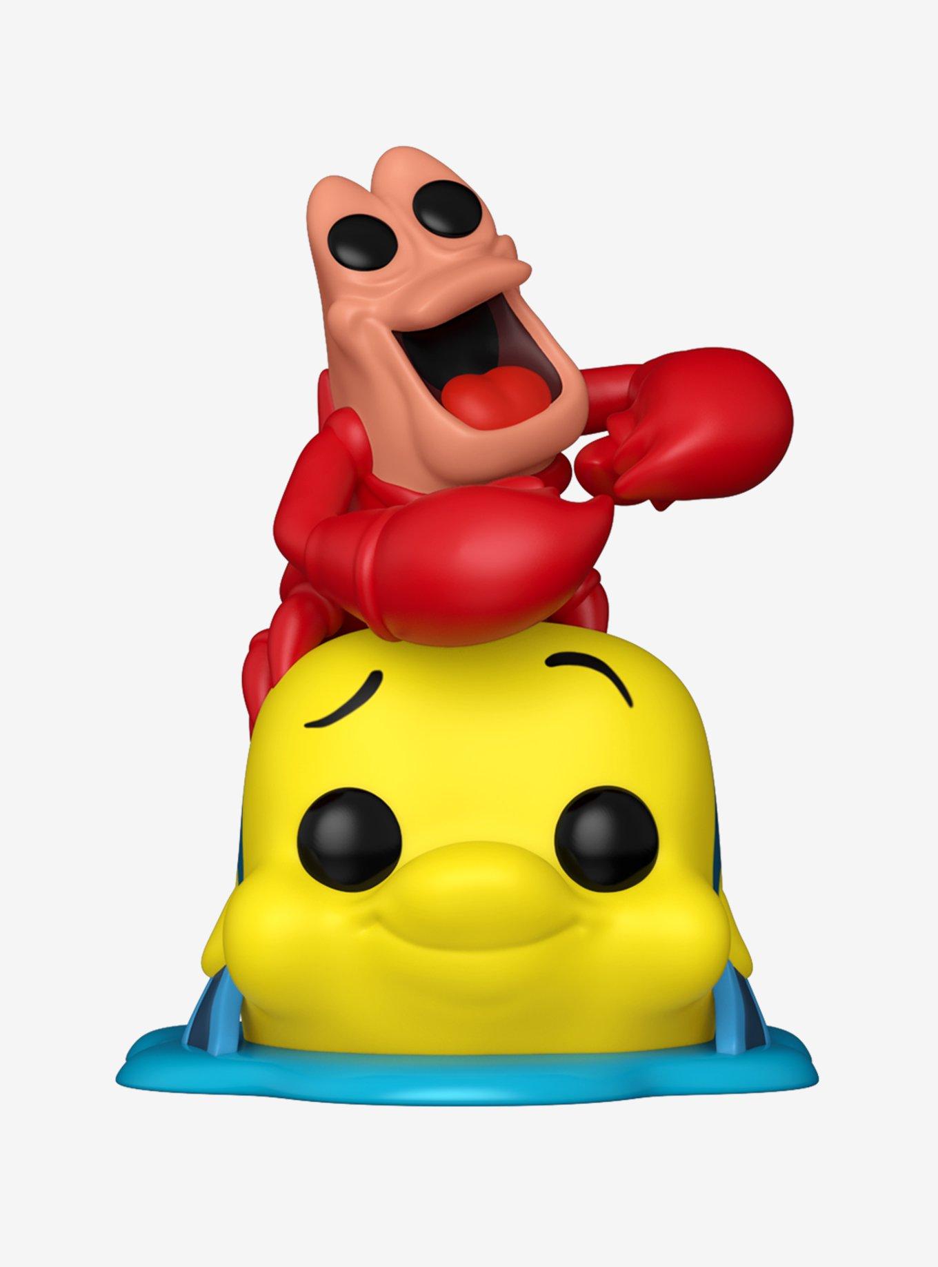 Funko Pop! Disney The Little Mermaid Sebastian with Flounder Vinyl Figure, , hi-res