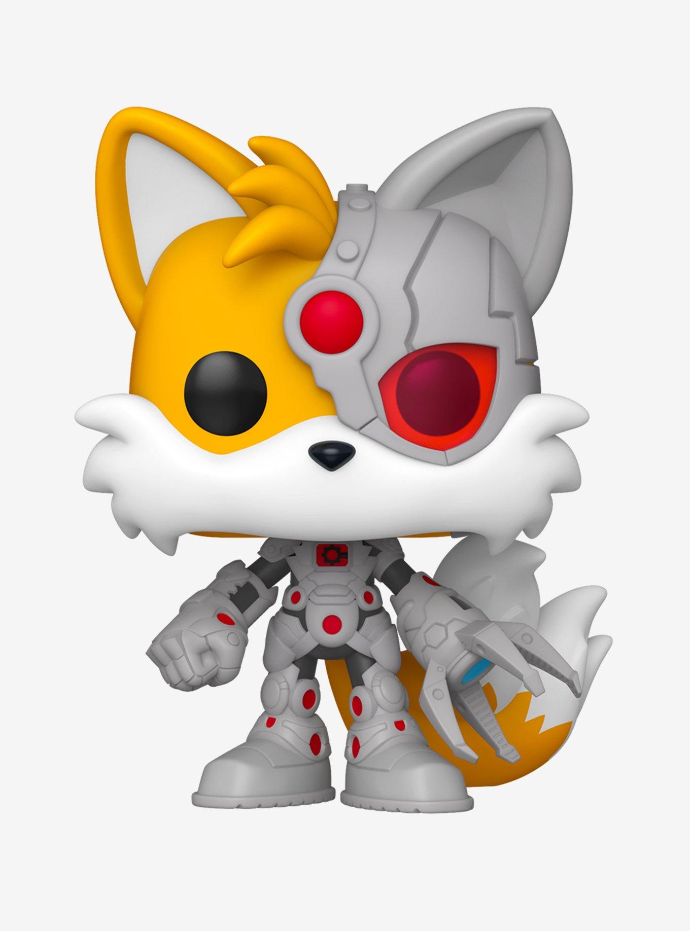 Funko Pop! Heroes DC Comics x Sonic the Hedgehog Tails as Cyborg Vinyl Figure, , hi-res