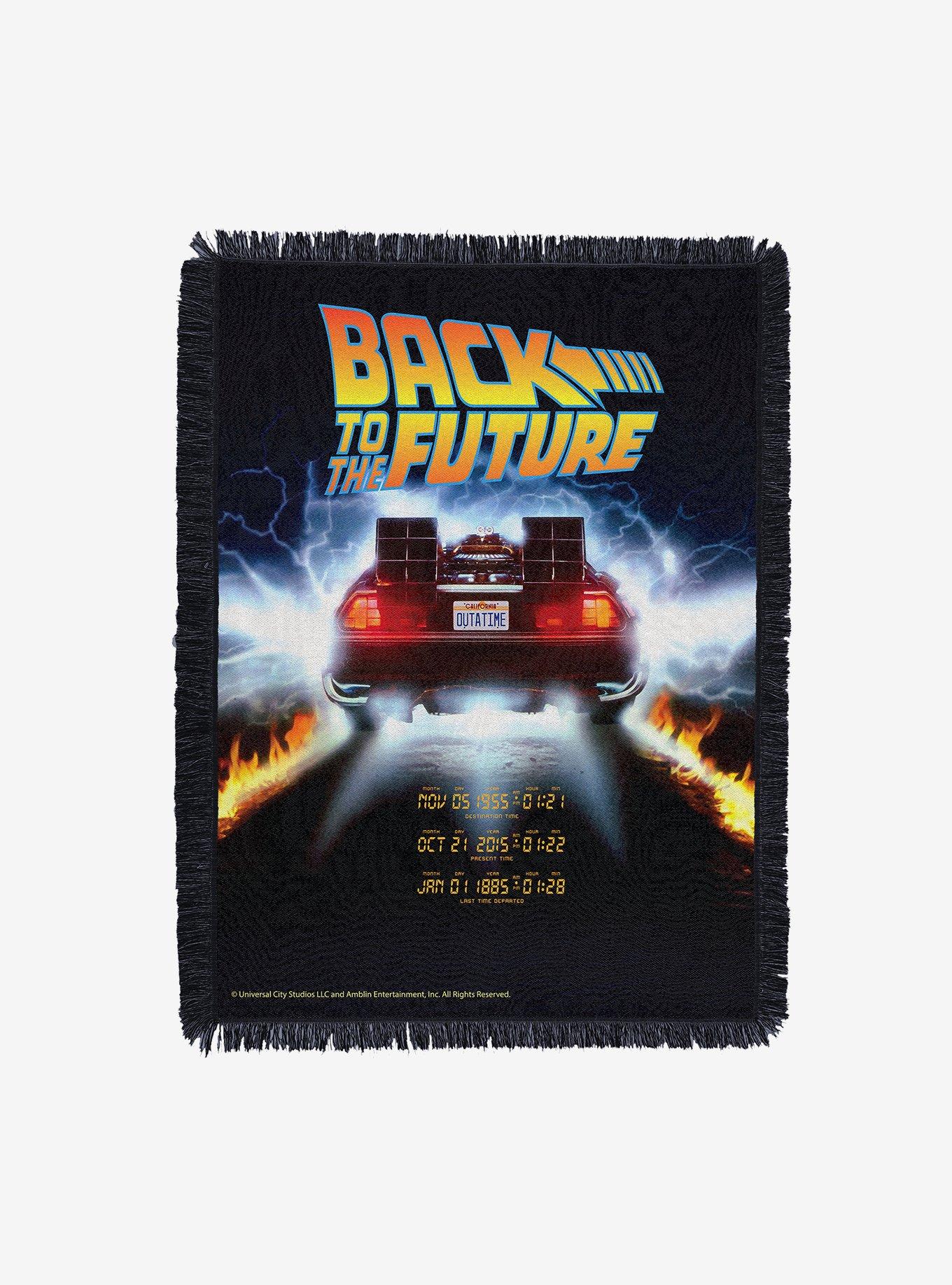 Back To The Future Out of Time Tapestry Throw Blanket, , hi-res