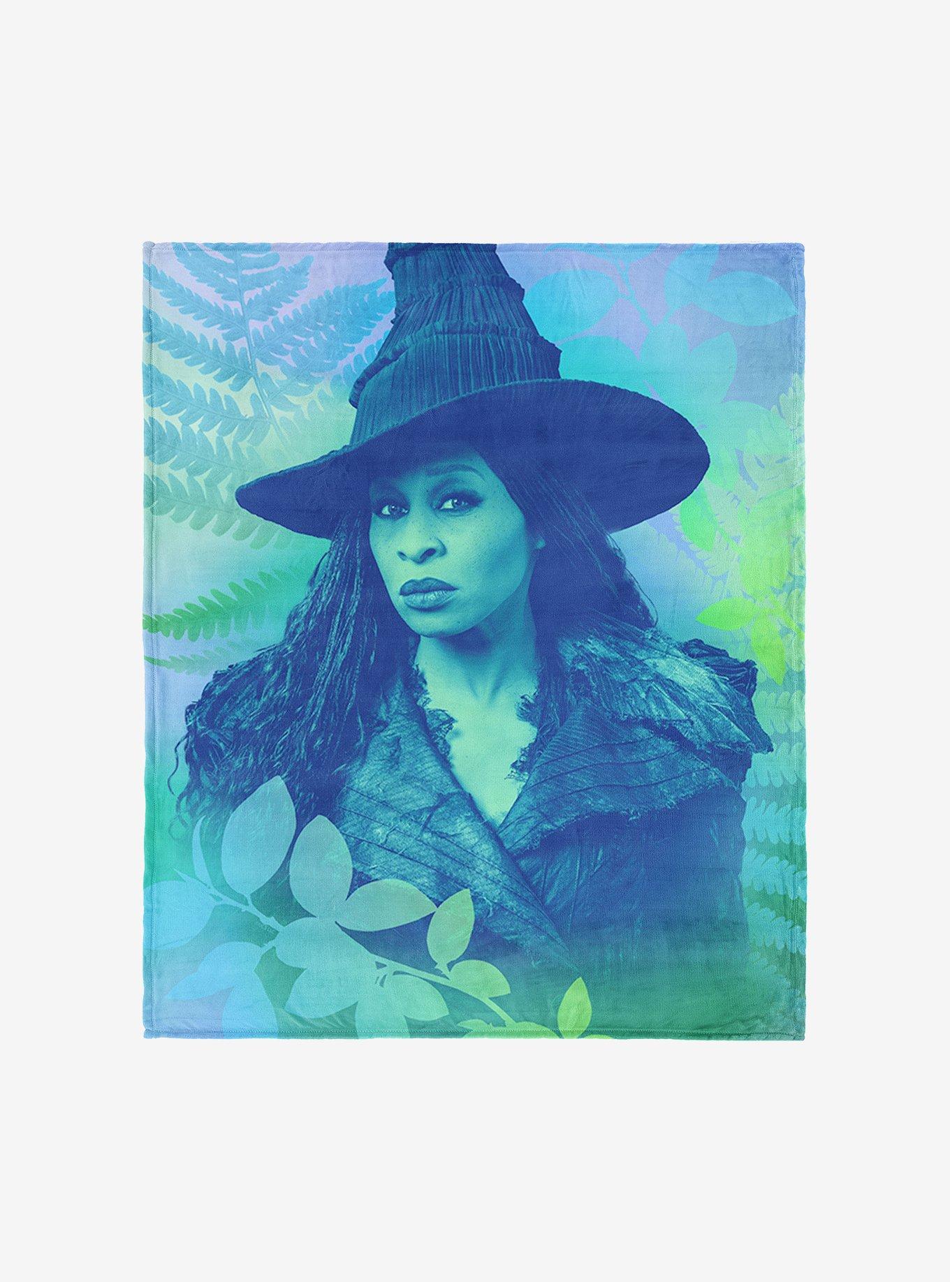 Wicked: For Good Greenery 50x60" Silk Touch Throw Blanket, , hi-res