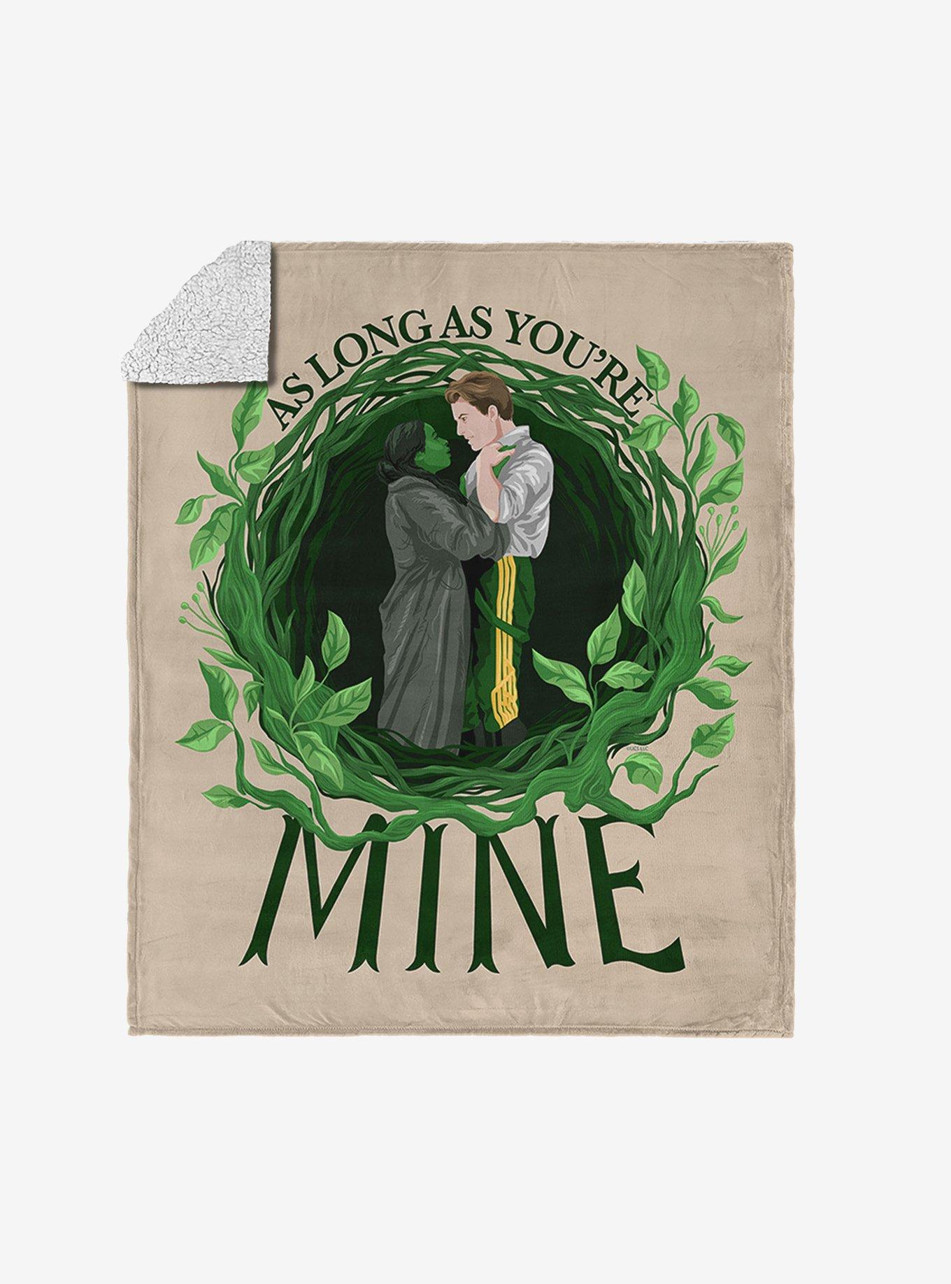Wicked: For Good You're Mine Silk Touch Sherpa Throw Blanket, , hi-res