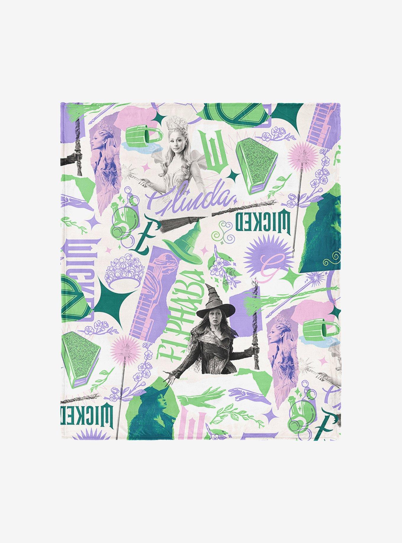 Wicked: For Good 46x60" Silk Touch Throw Blanket, , hi-res