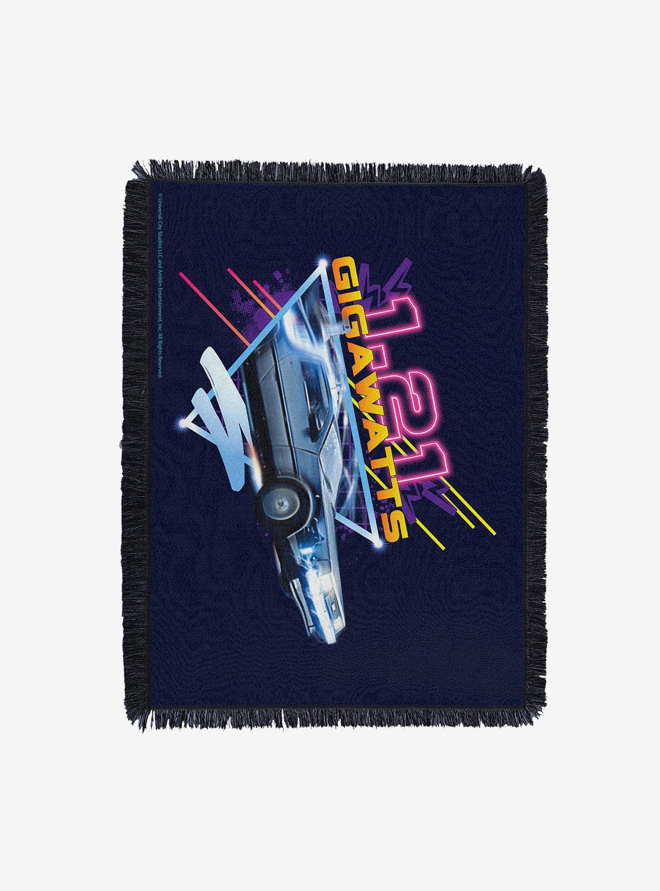 Back To The Future 1.21 Gigawatts Tapestry Throw Blanket, , hi-res