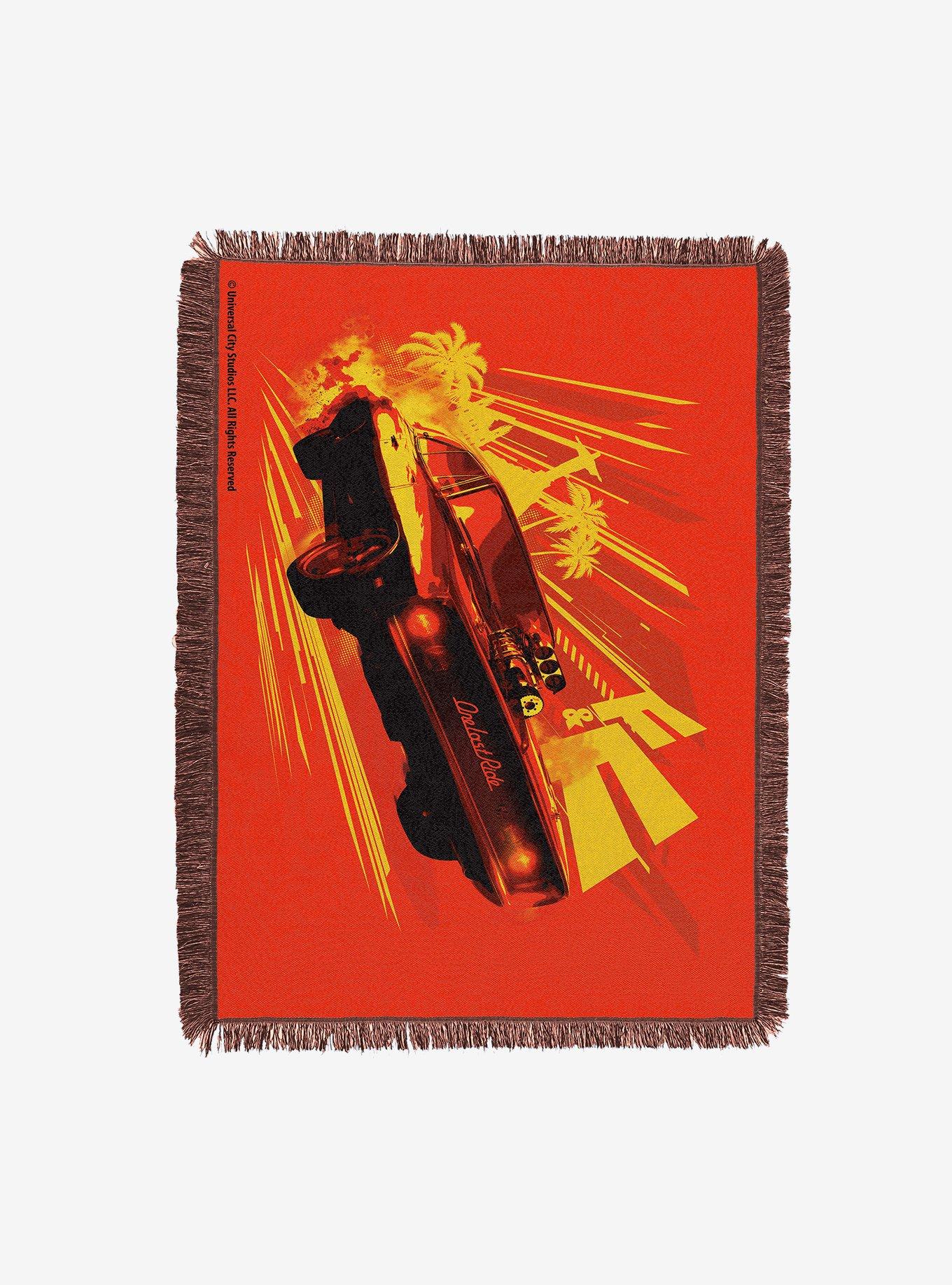 Fast & Furious Retro Last Ride Tapestry Throw Blanket, , hi-res