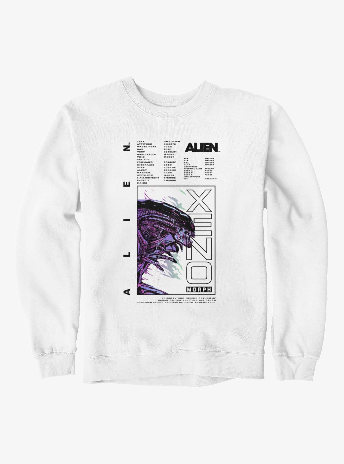 Alien Xenomorph Scan Sweatshirt, , hi-res