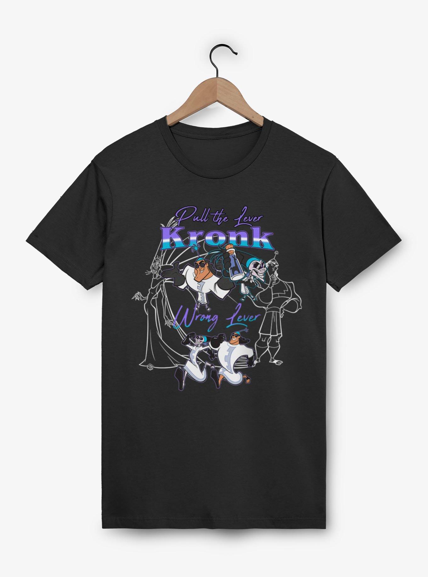 Disney Emperor's New Groove Wrong Lever Kronk T-Shirt BoxLunch Exclusive