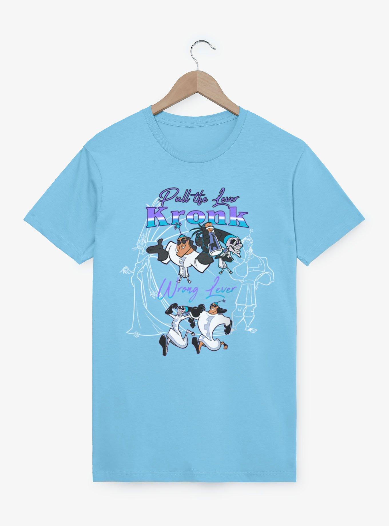 Disney Emperor's New Groove Wrong Lever Kronk T-Shirt BoxLunch Exclusive
