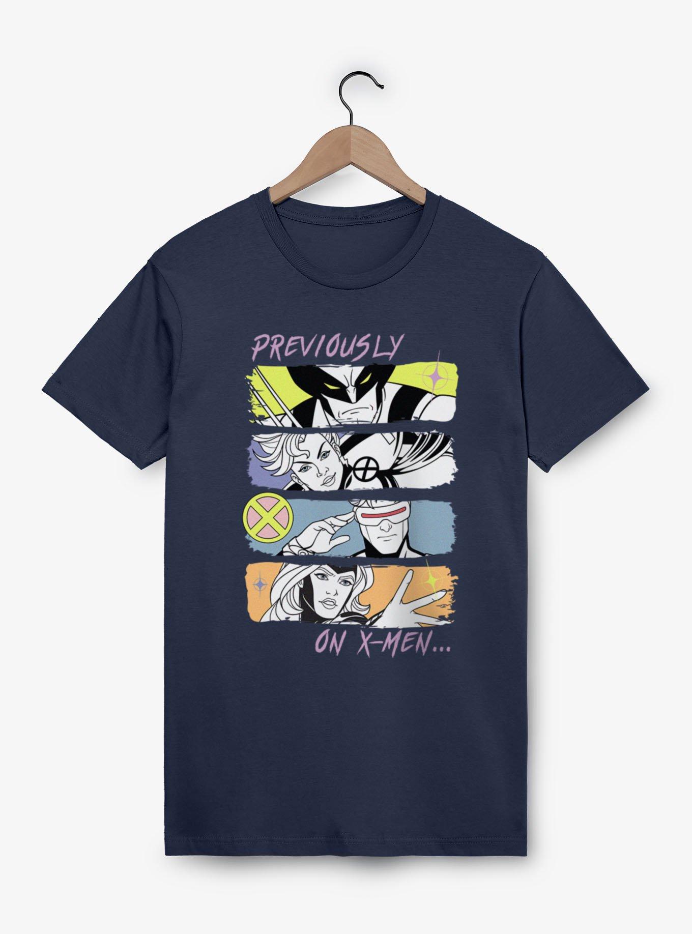 Marvel X-Men '97 Previously On X-Men T-Shirt BoxLunch Exclusive, , hi-res
