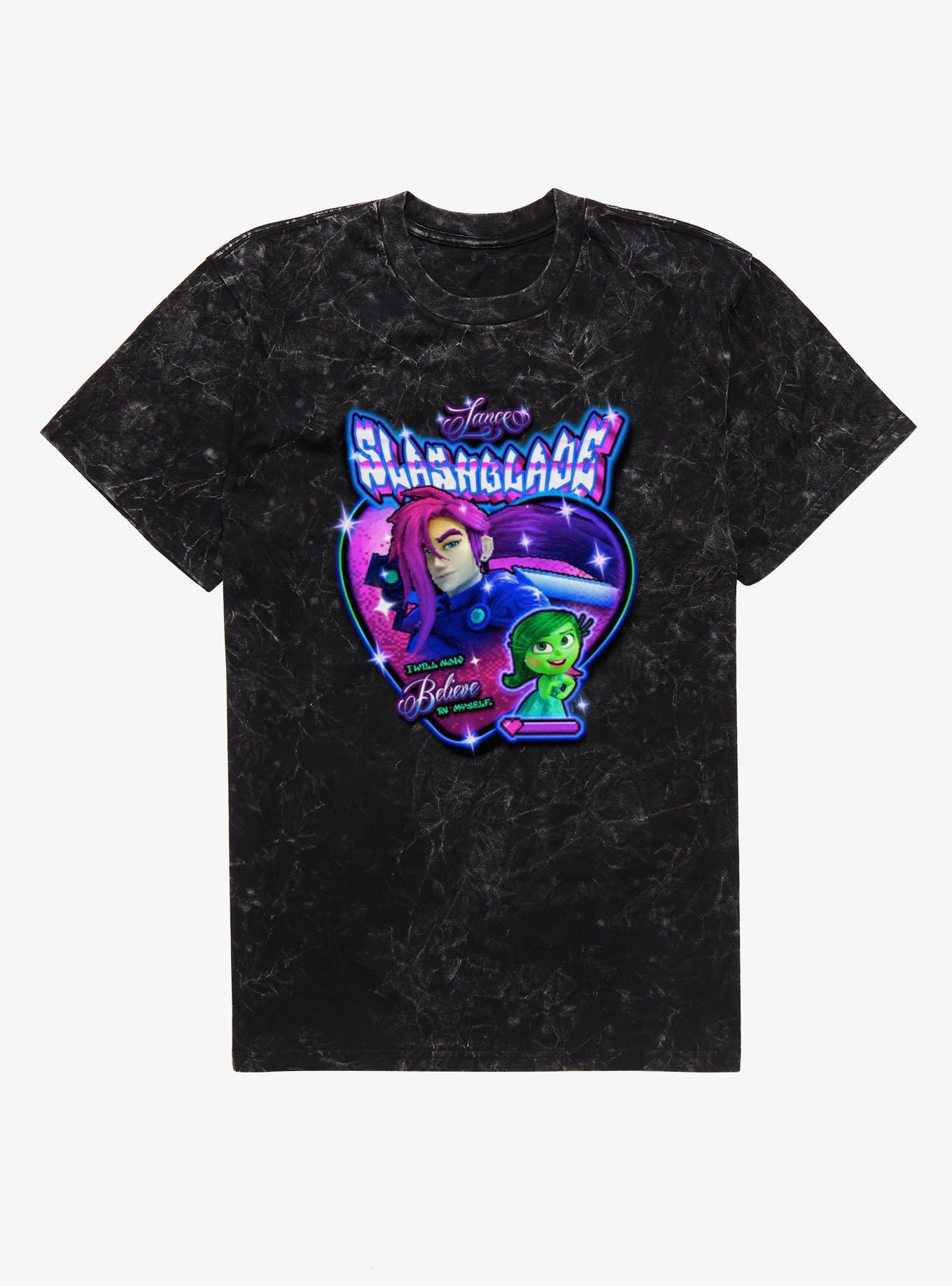 Disney Pixar Inside Out 2 Lance Slashblade Mineral Wash T-Shirt BoxLunch Exclusive, , hi-res